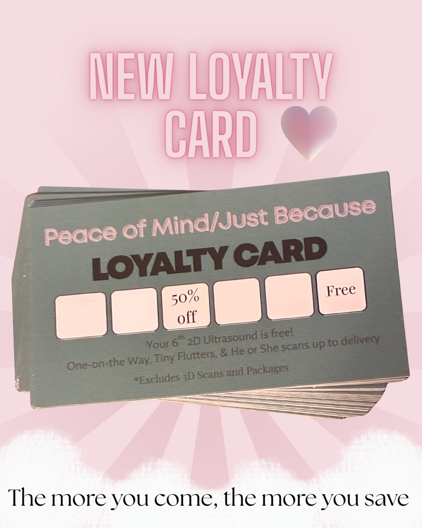 Don&rsquo;t forget to grab one of these at your appointment! Earn big savings!$$$