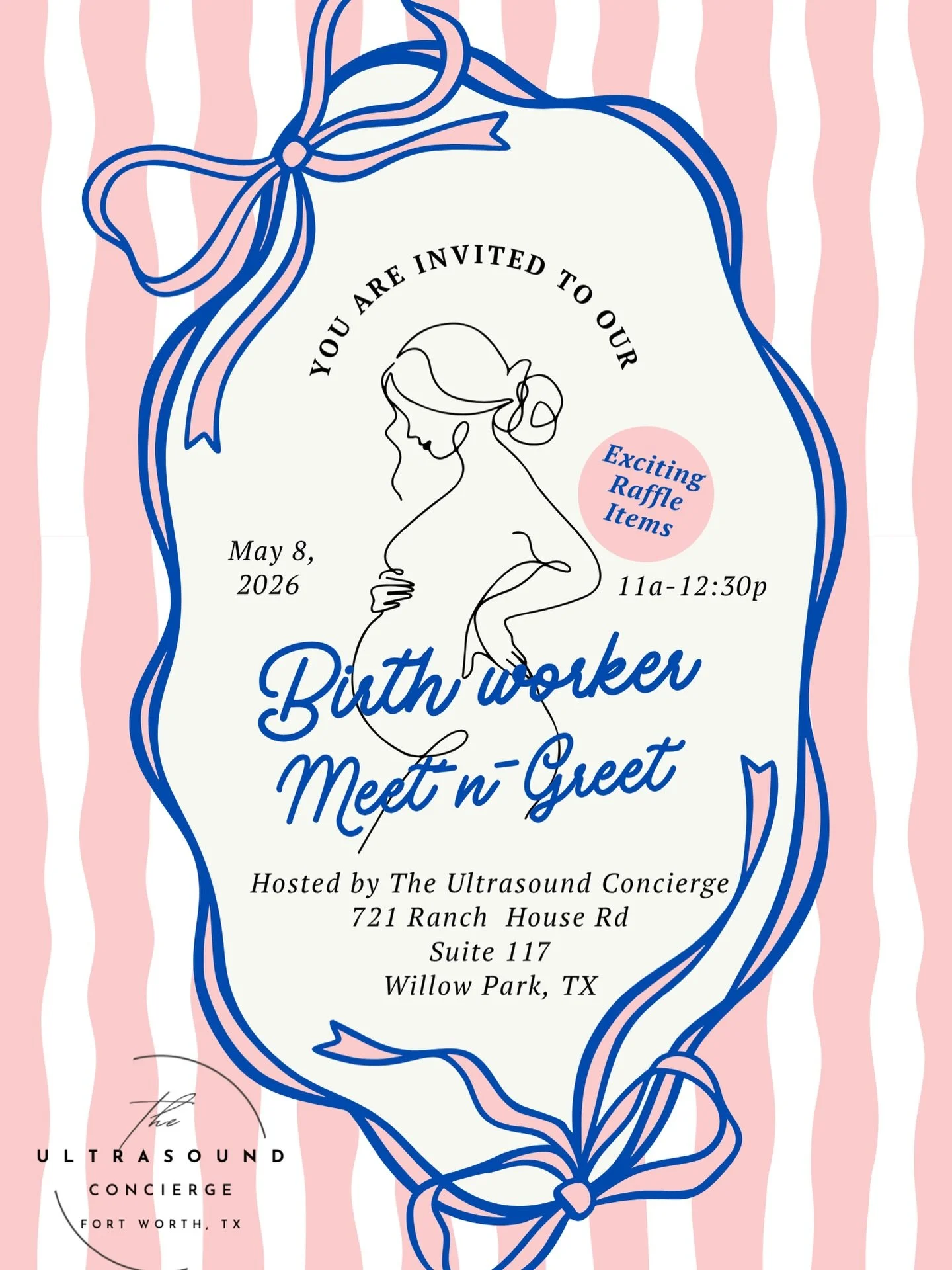 PARKER COUNTY- We want to connect with you! Come join us for a fun mingle with amazing raffles. Anyone who provides services to prenatal and postpartum moms, we would love to have you! This is located at our brand new Willow Park location. Save the d