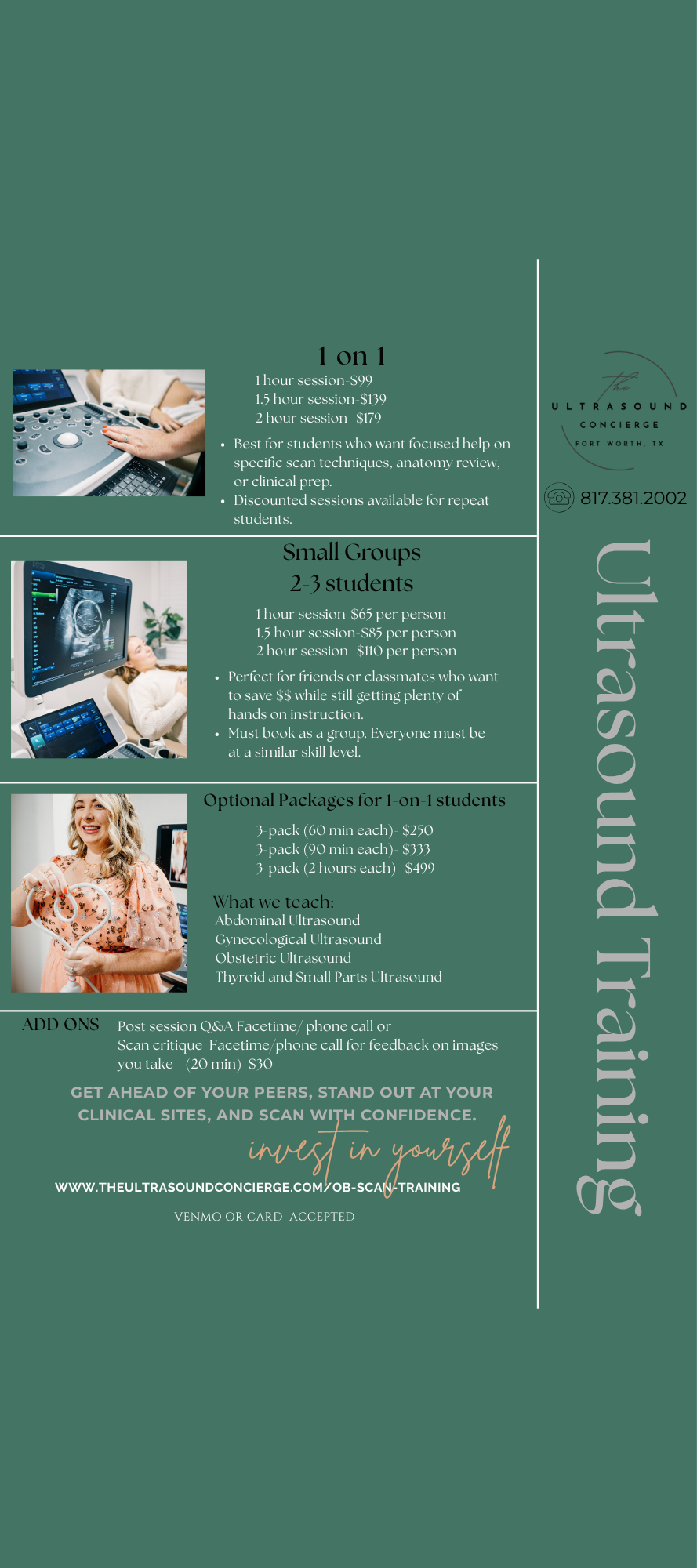 Ultrasound Training for Prenatal Ultrasound Scans — The Ultrasound ...