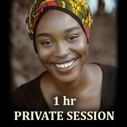 Women's Private Session 1 hr. In-Person/ Zoom. Tucson, AZ