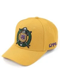 Gold Crest Ball hat