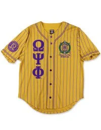 Baseball Jersey Gold