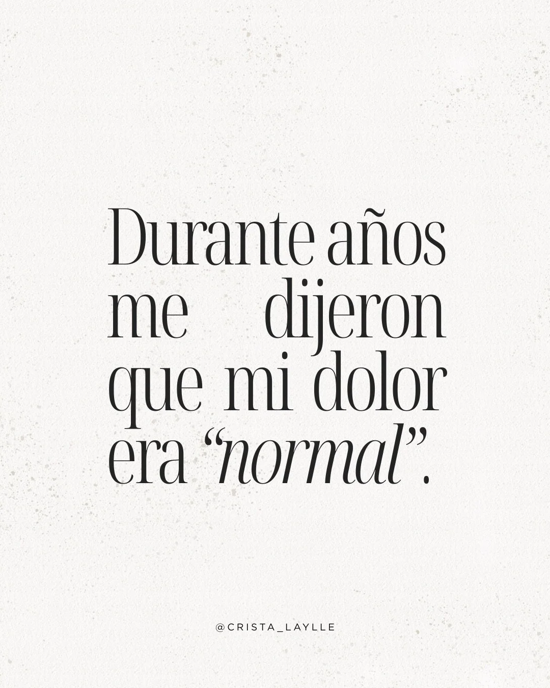 Hoy en el dia  mundial de la endometriosis, voy a ser vulnerable y contar un poco de c&oacute;mo se ha sentido vivir con una condici&oacute;n que nadie m&aacute;s en mi entorno entend&iacute;a, incluyendo los m&eacute;dicos a los que visitaba, con la