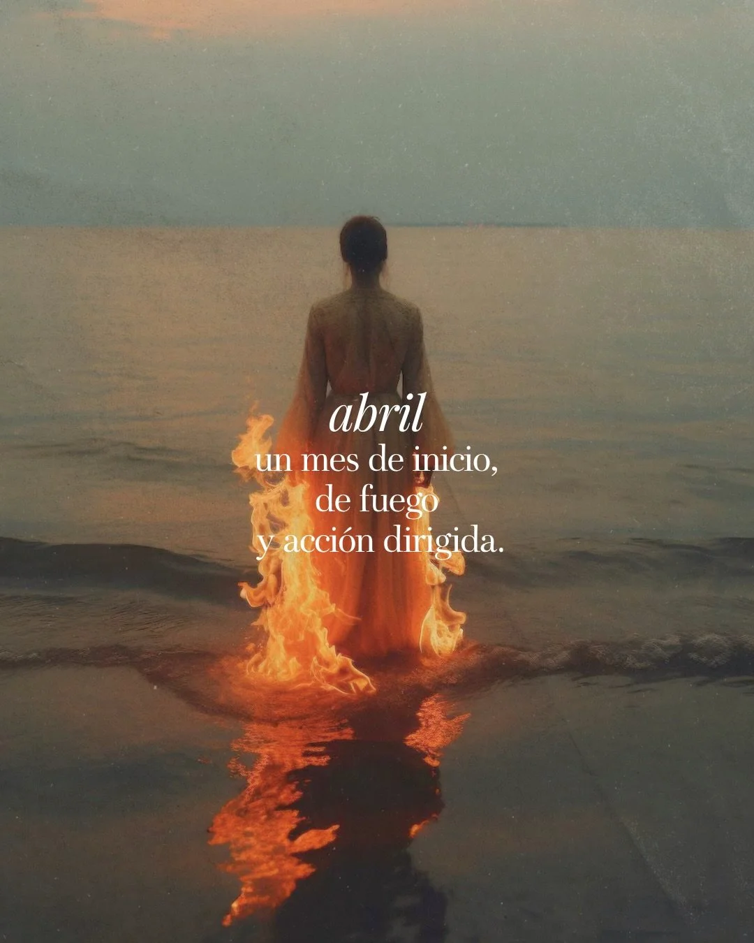 Abril, mi mes favorito, el mes de mi cumplea&ntilde;os.
Influenciado por la energ&iacute;a de impulso de Aries🐏 y la necesidad de movernos para crear. 

🌕Tambi&eacute;n con la luna llena en libra que nos muestra qu&eacute; esta en equilibrio y qu&e