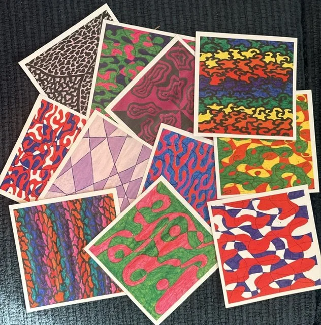 Hand Drawn Doodle print