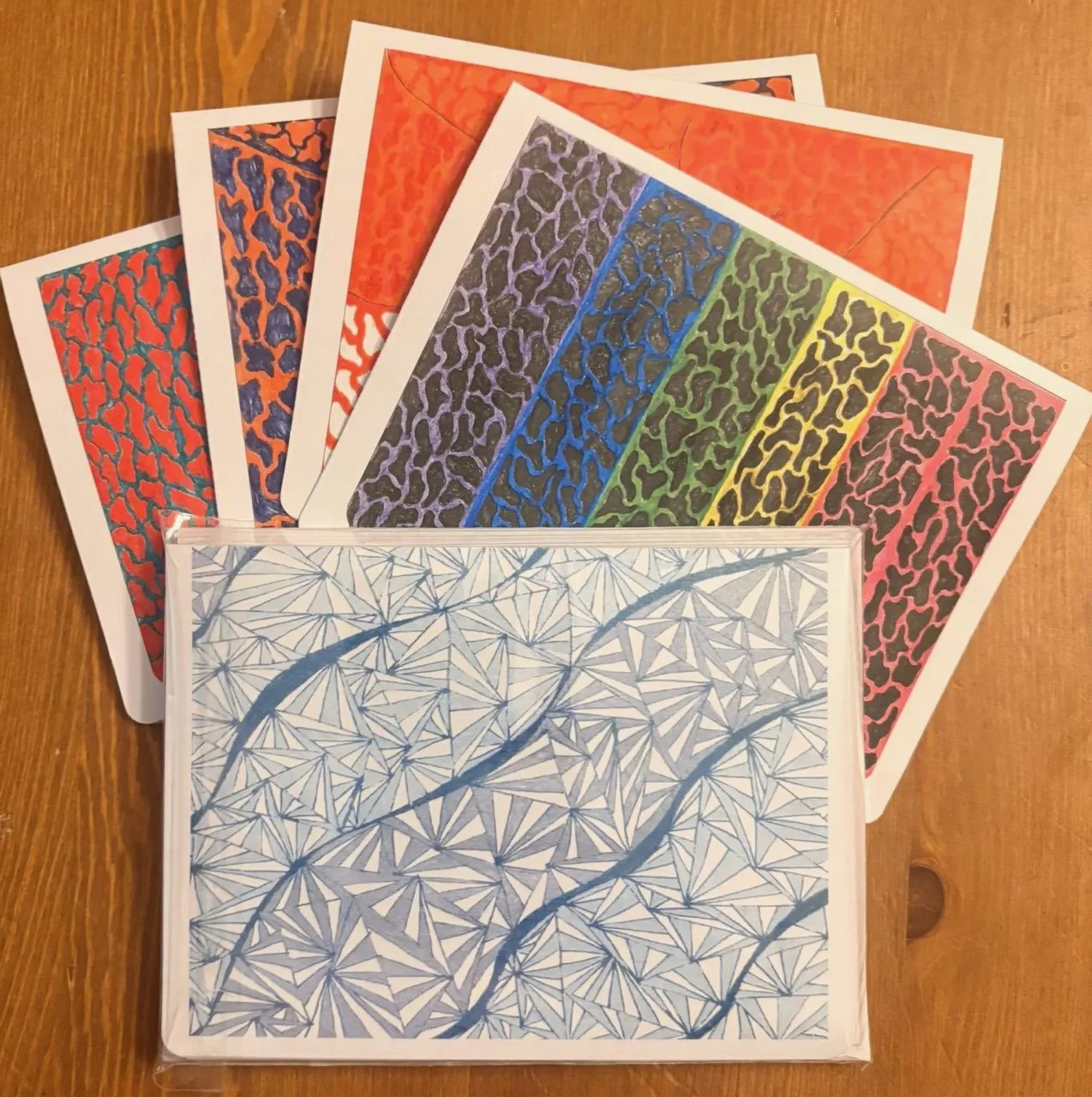 Hand Drawn Note Cards