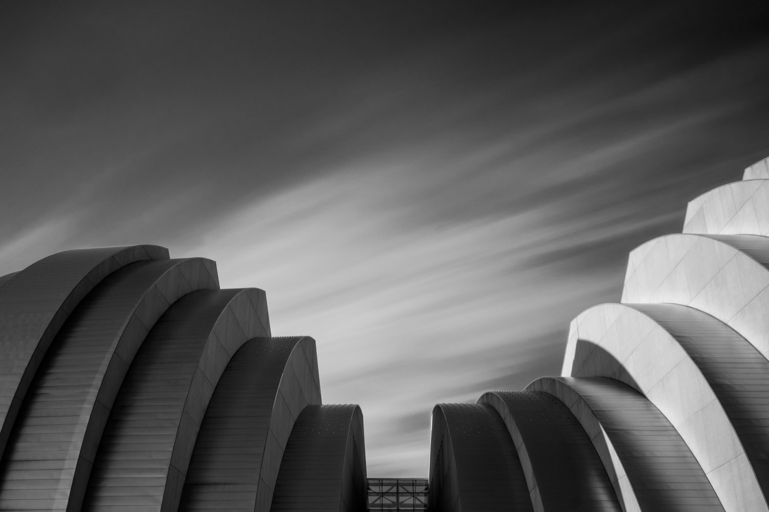 Large Format Decor Black and White Architecture