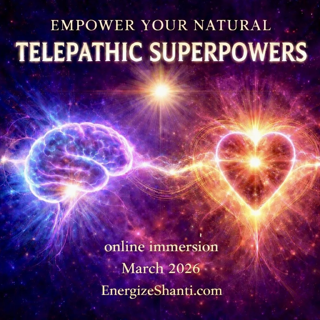 Embodied Telepathy – Empower Your Natural Telepathic SuperPowers MARCH ONLINE IMMERSION