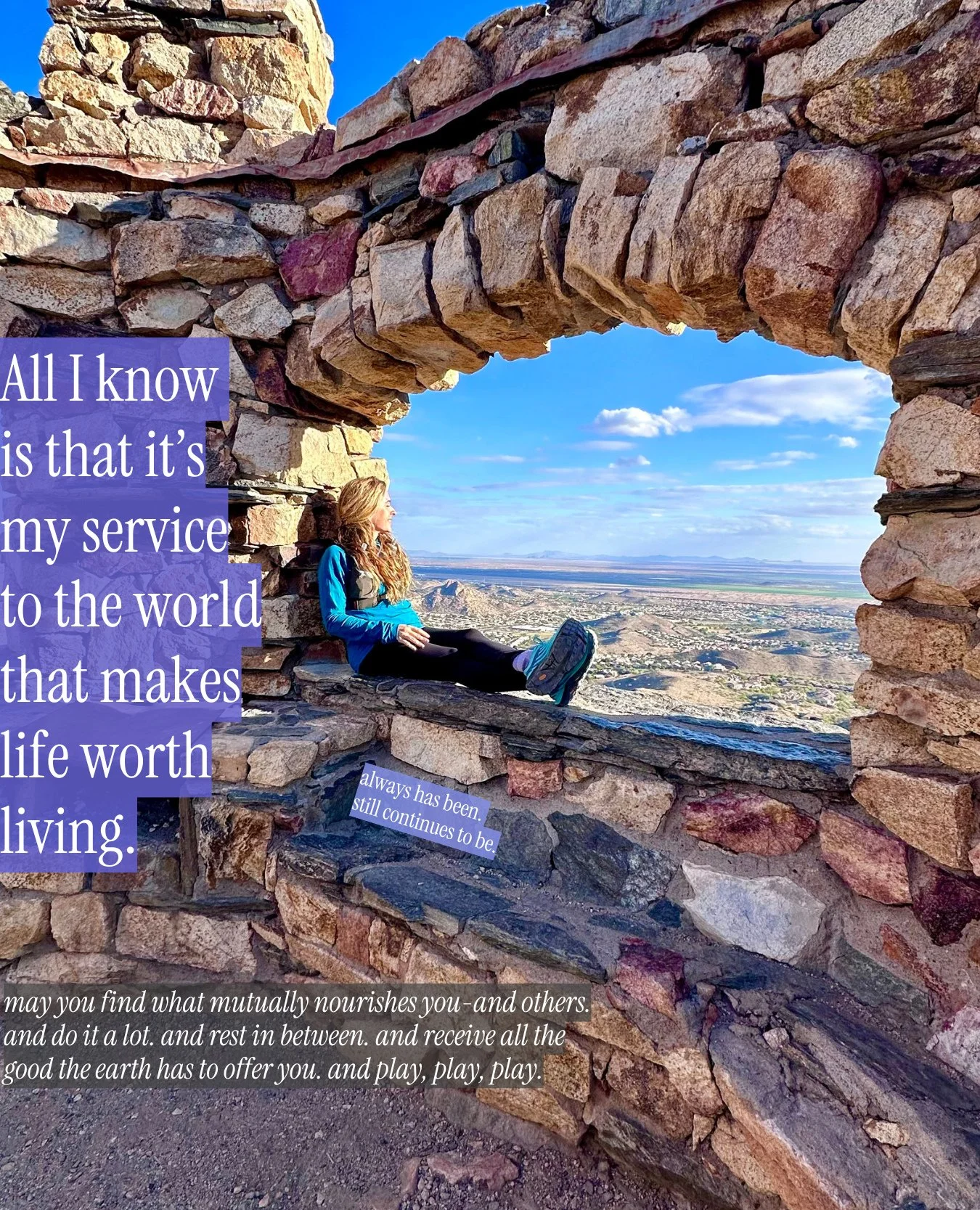 In my daily reflections, one thing has always been true: to be of service is to find life worth living. ⁠
All of us find ourselves in difficult situations that encompass deep suffering at some point in our lives - usually many points in our lives. I 
