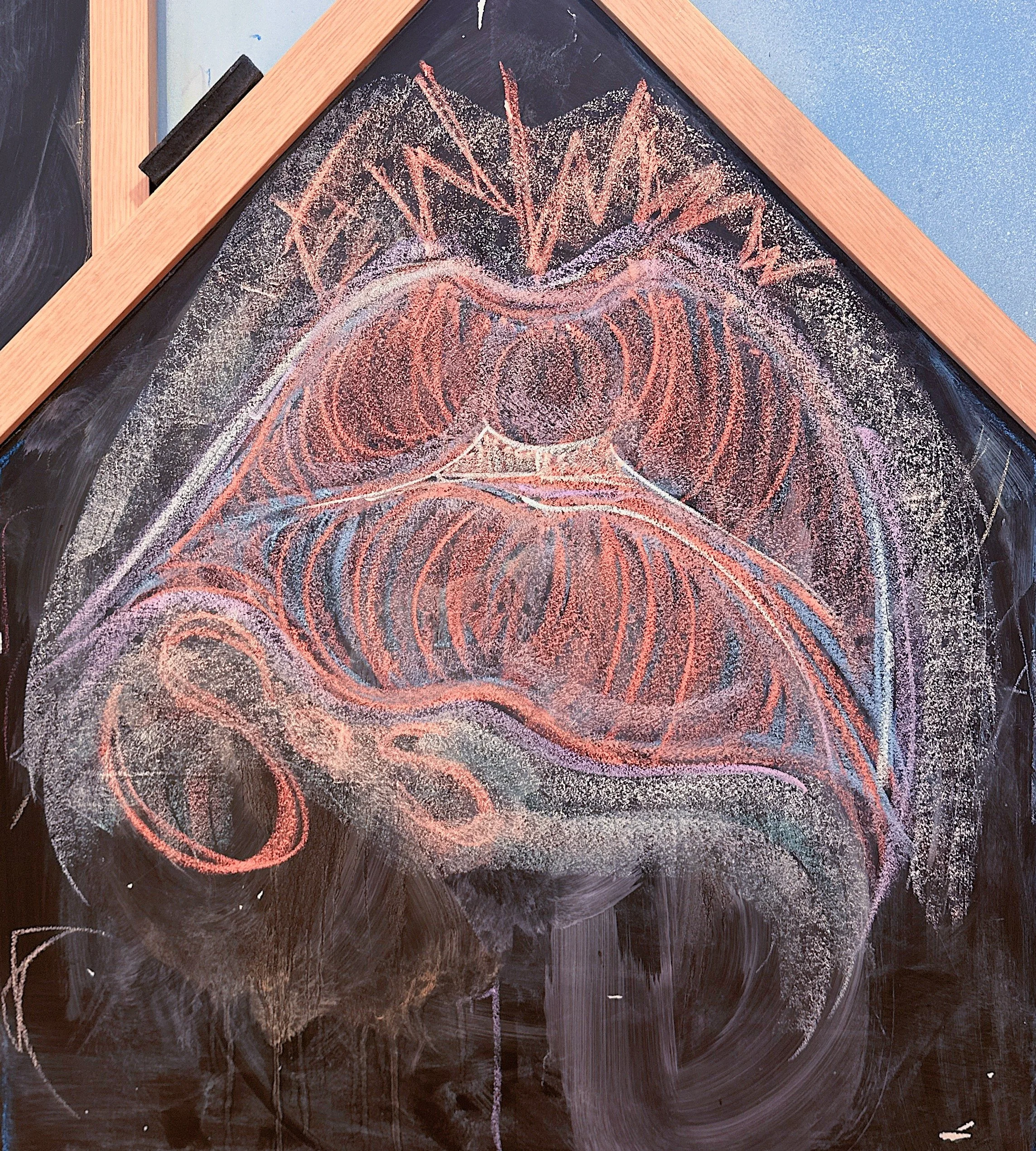 The magic of making / and washing away…