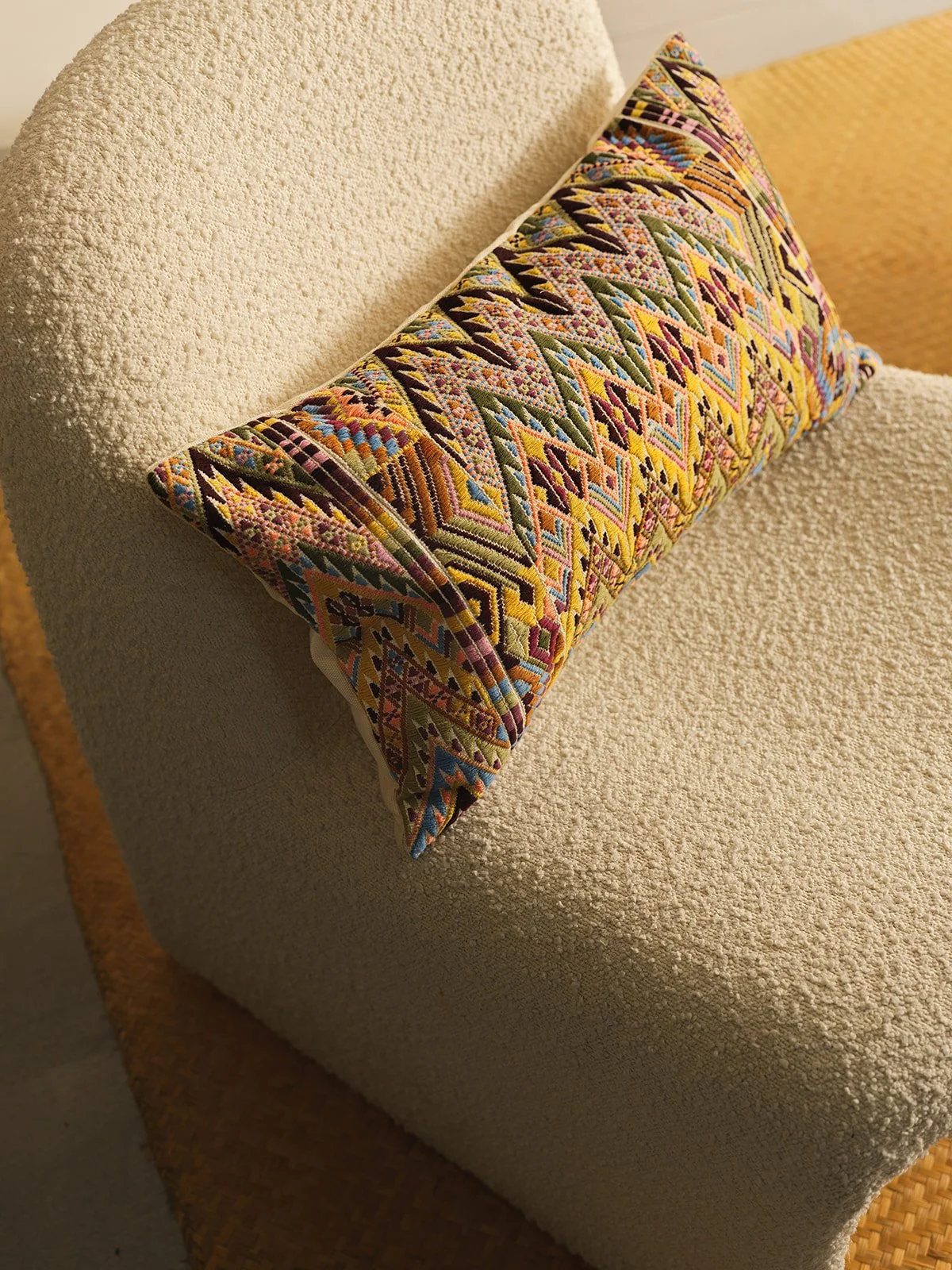 The Vintage Huipil That Inspired Our New Backstrap Woven Pillow Collection