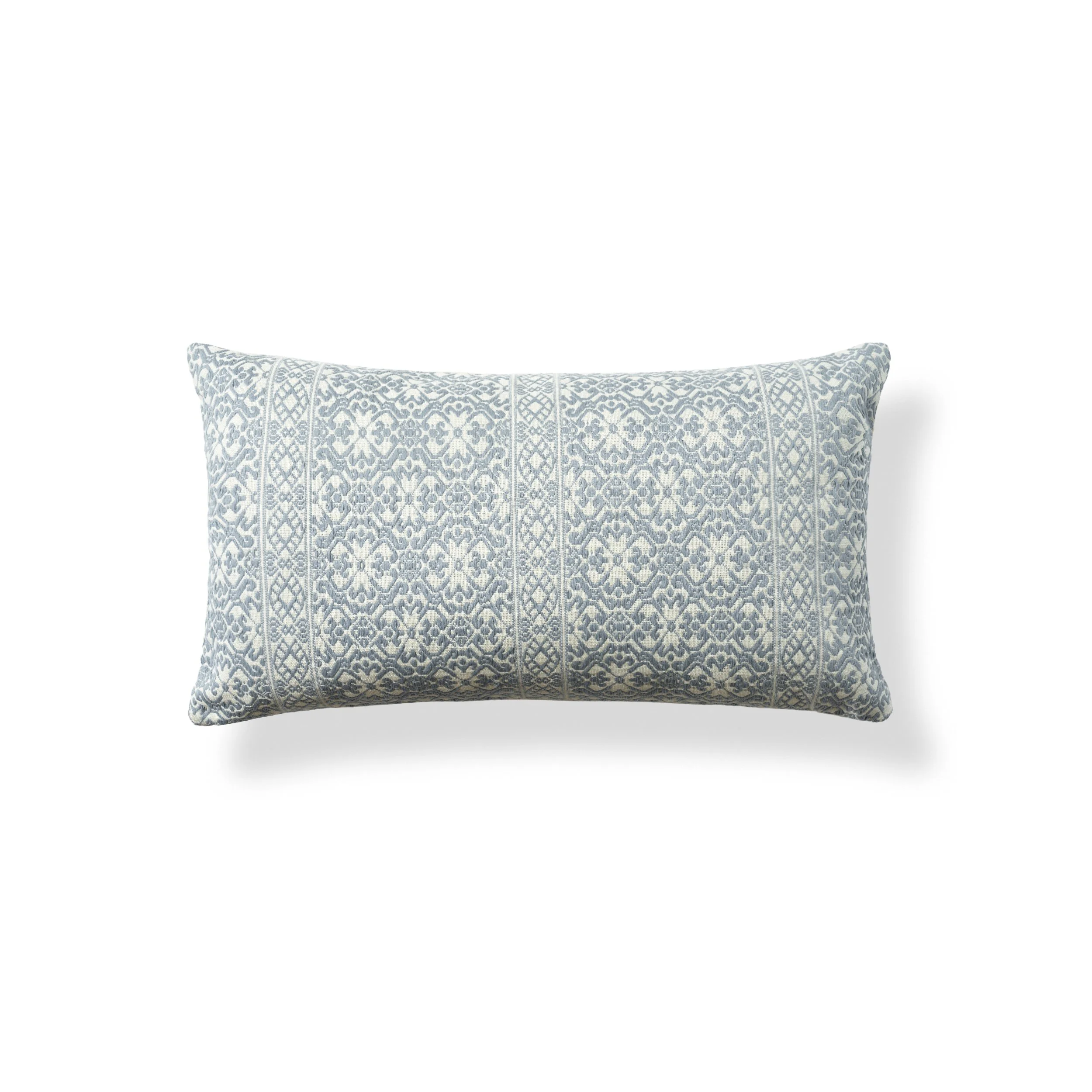 Floral Lumbar Pillow - Ice Blue _ 232-LL-AC.jpg