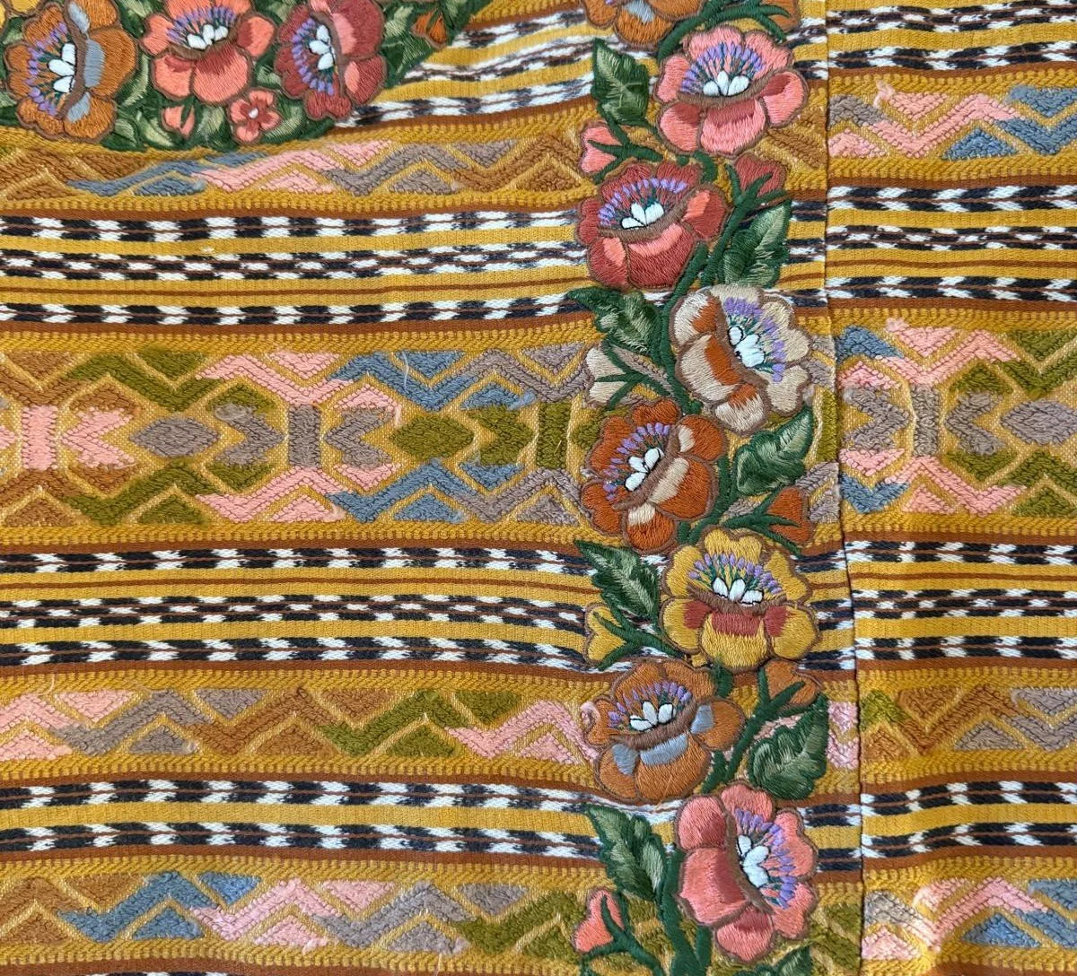 The vintage huipil that inspired RB Curated latests handwoven collection.