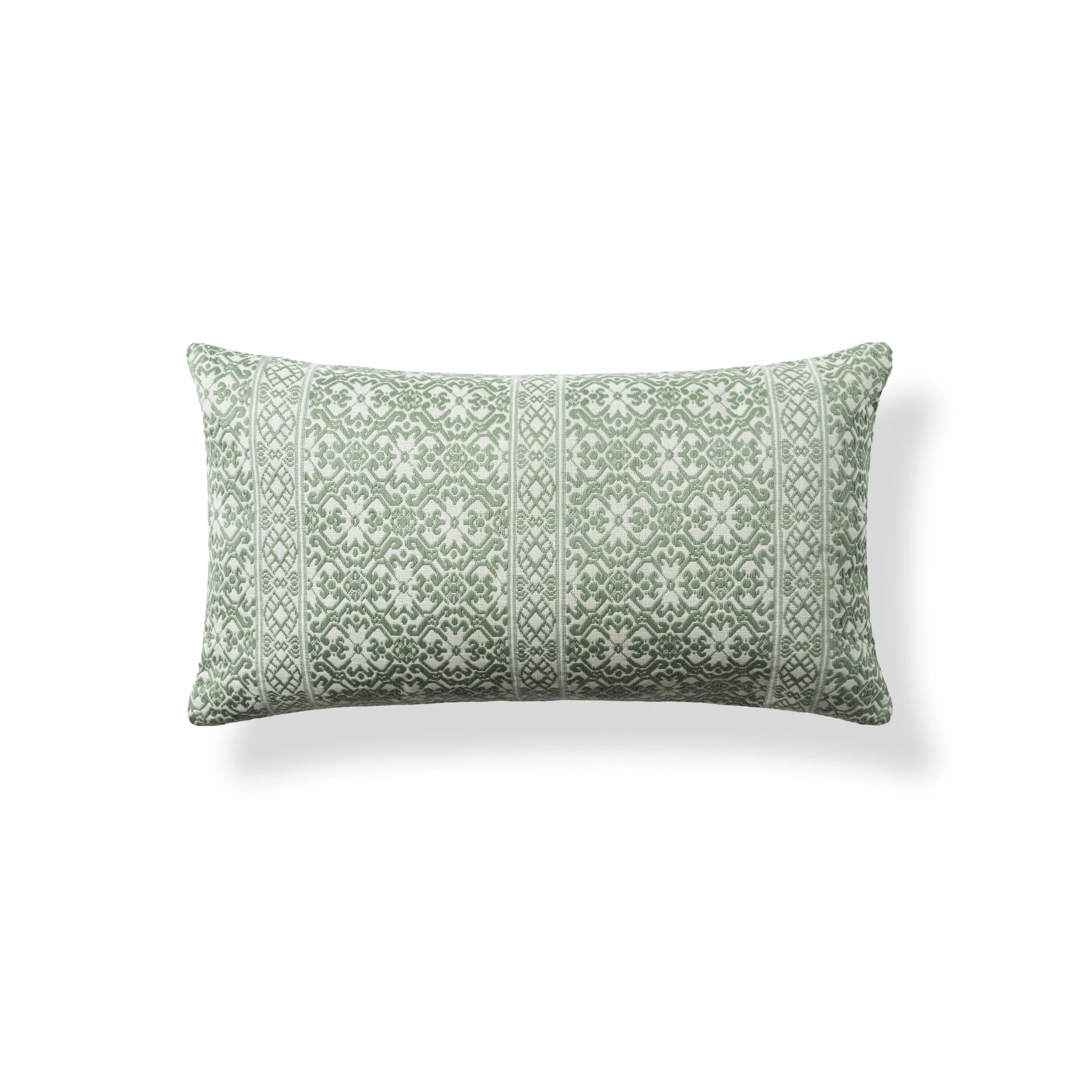 Floral Lumbar Pillow - Sea Green _ 232-LL-VA.jpg