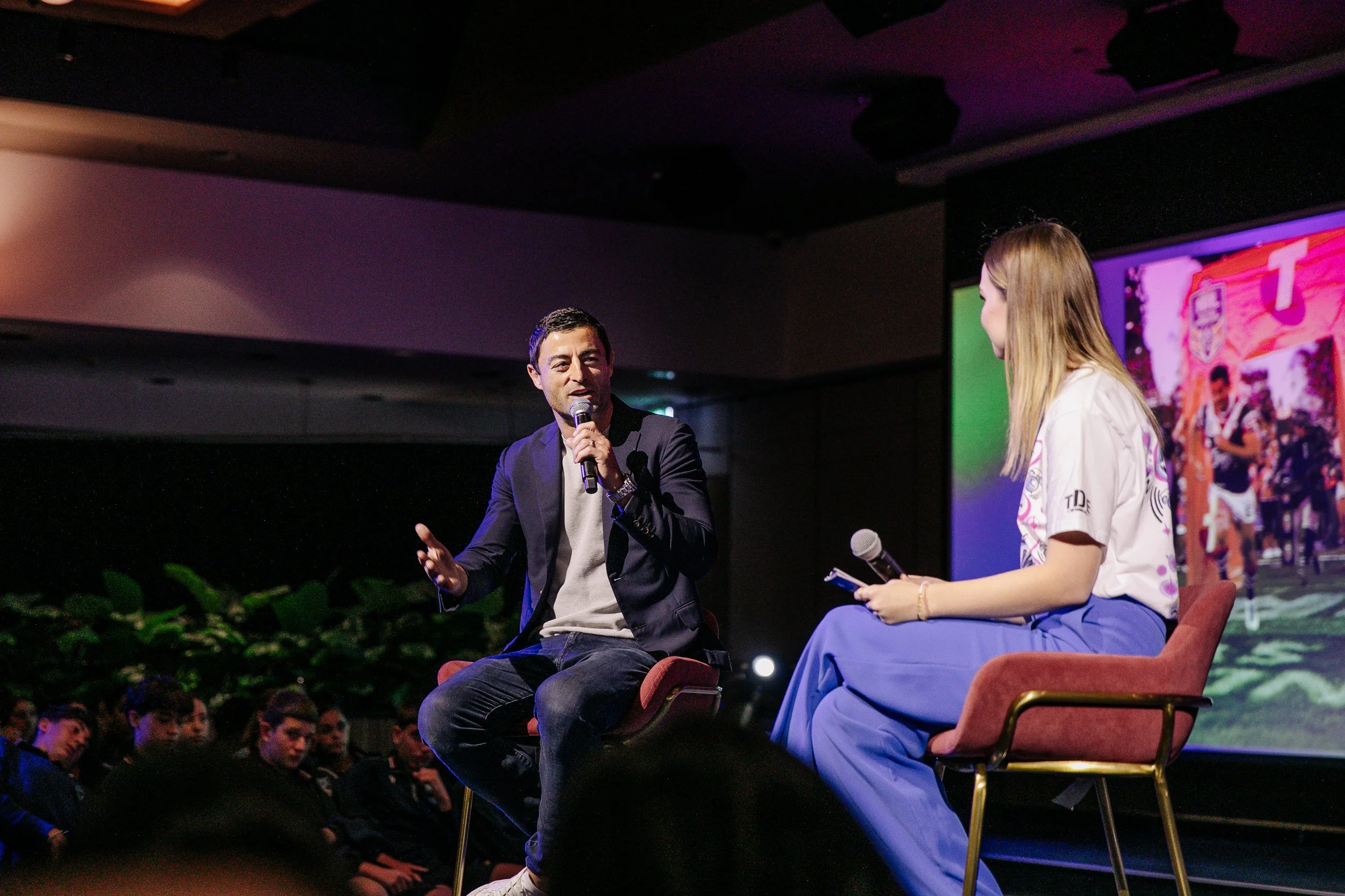 Interview with NRL star Anthony Minichiello