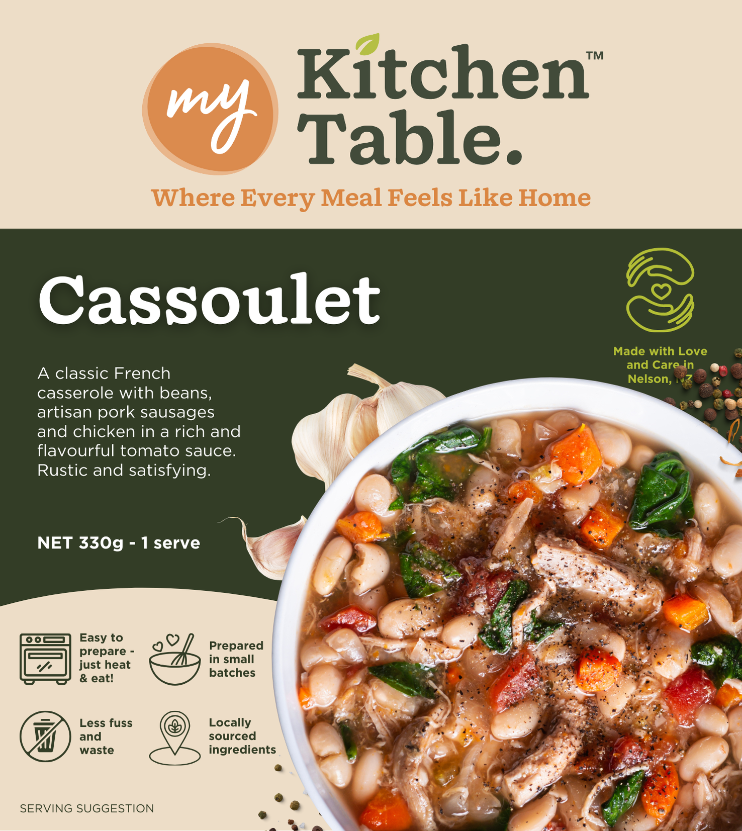 My Kitchen Table New Zealand - Chef quality meals proudly made fresh and frozen in Nelson