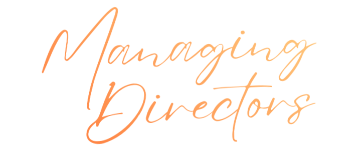 Text reading "Managing Directors"