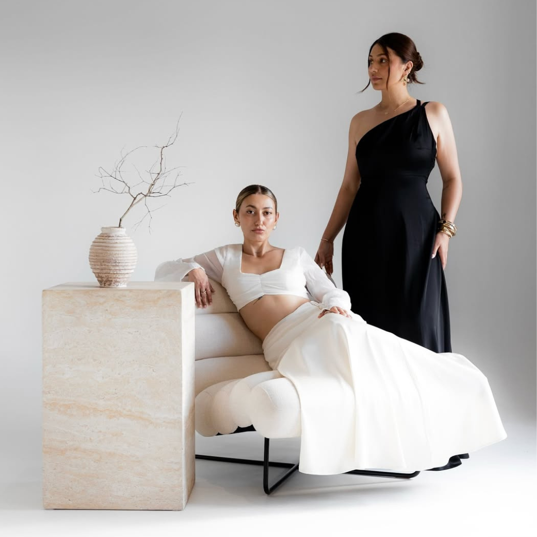 Deluna the label campaign shoot Studio brisbane