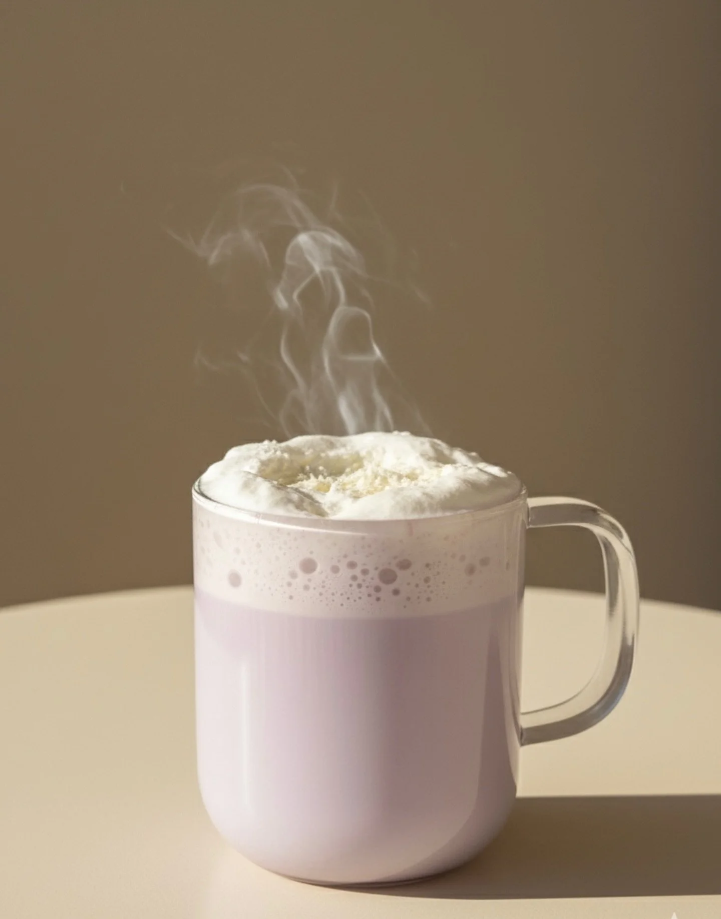 Hot taro on a cold day? That’s what cozy tastes like 💜🍵