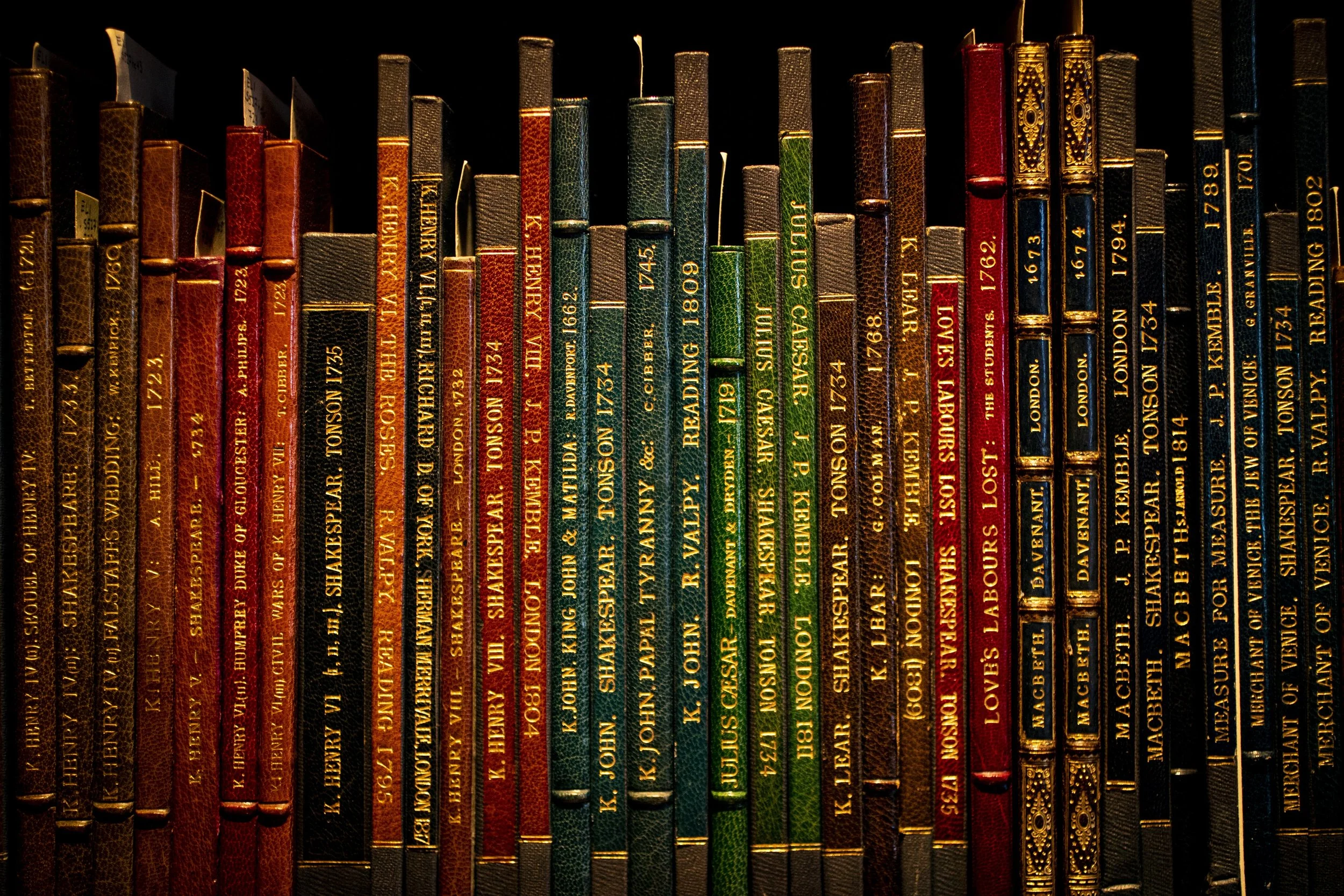 Notes from the Reading Room: Preserving Shakespeare