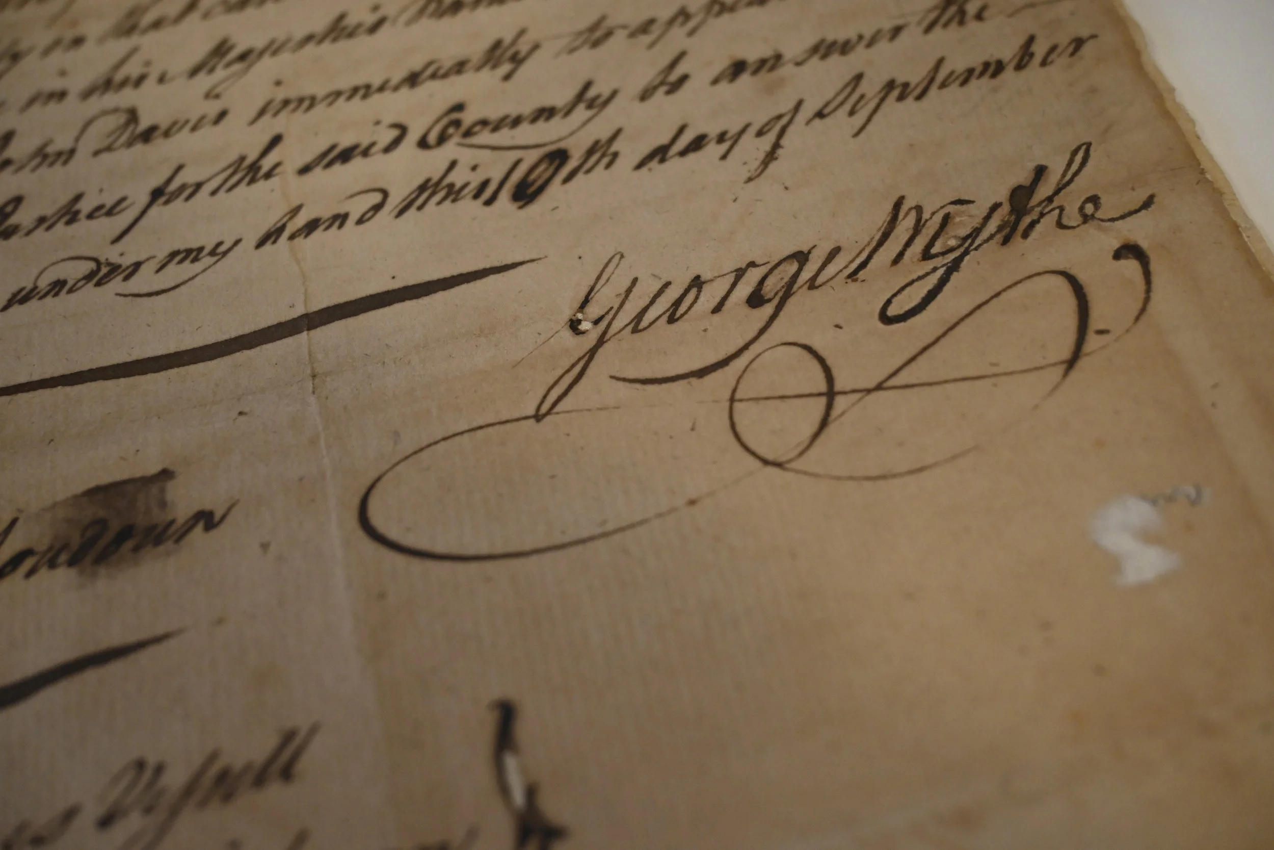 Collecting Signers of the Declaration - Virginia