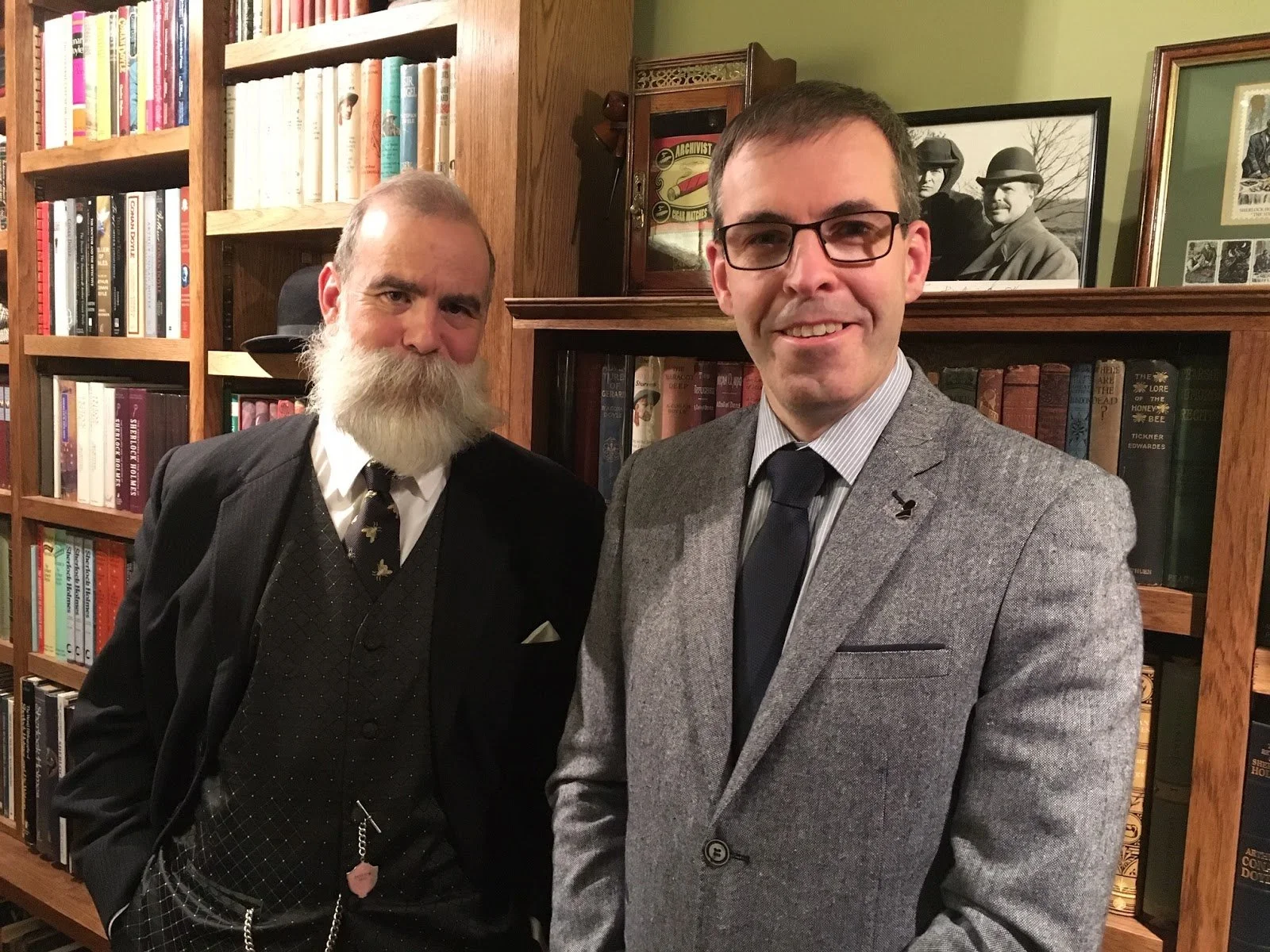 Paul M. Chapman (L) and Mark Jones