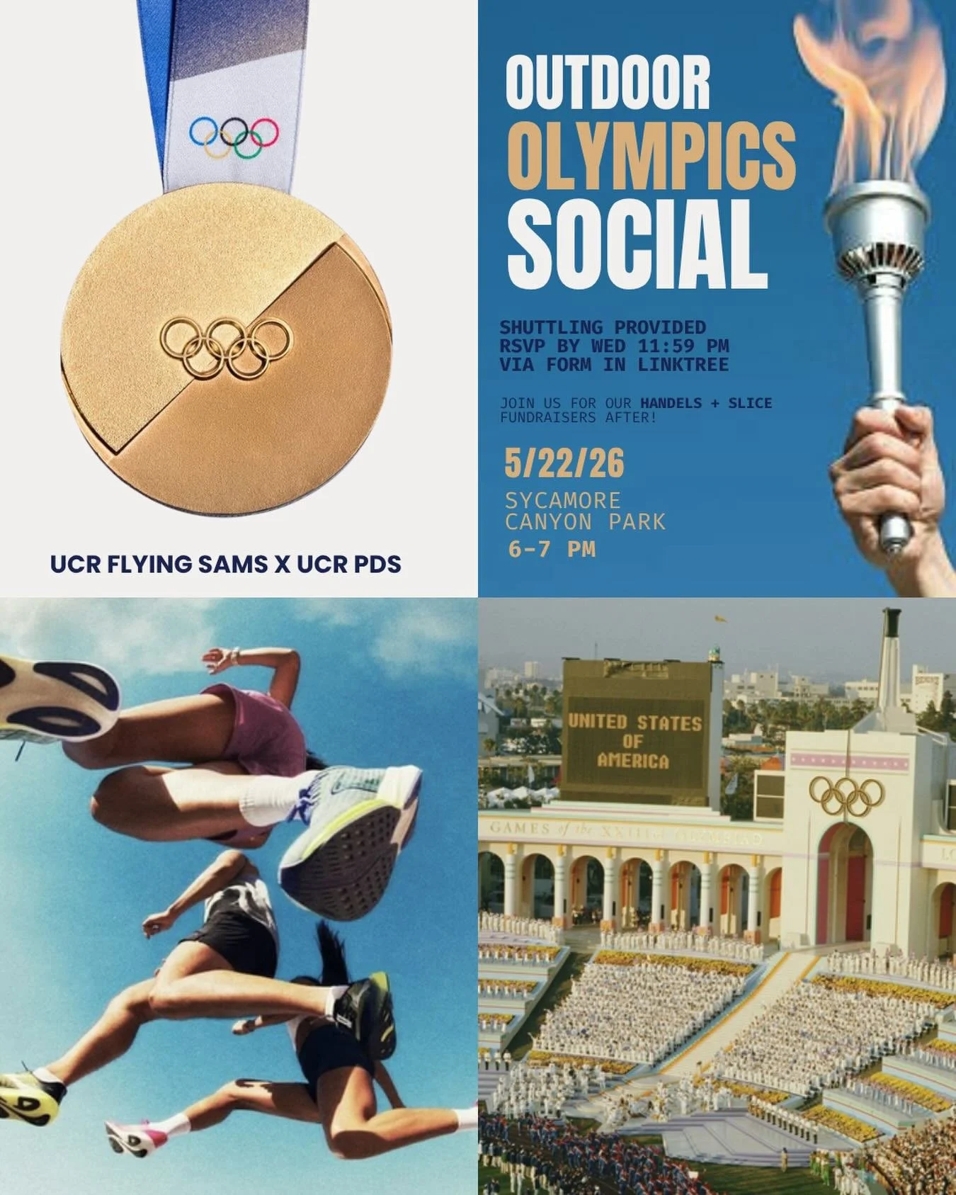 Hello, amazing pre-dents and flying samaritans! Are you guys ready to rumble? 🏆🤩 This Friday on May 22nd from 6-7 PM we will be having our Olympics Social Collaboration at Sycamore Highlands Park! 🍃✨

This will be PDS LAST social of the school yea