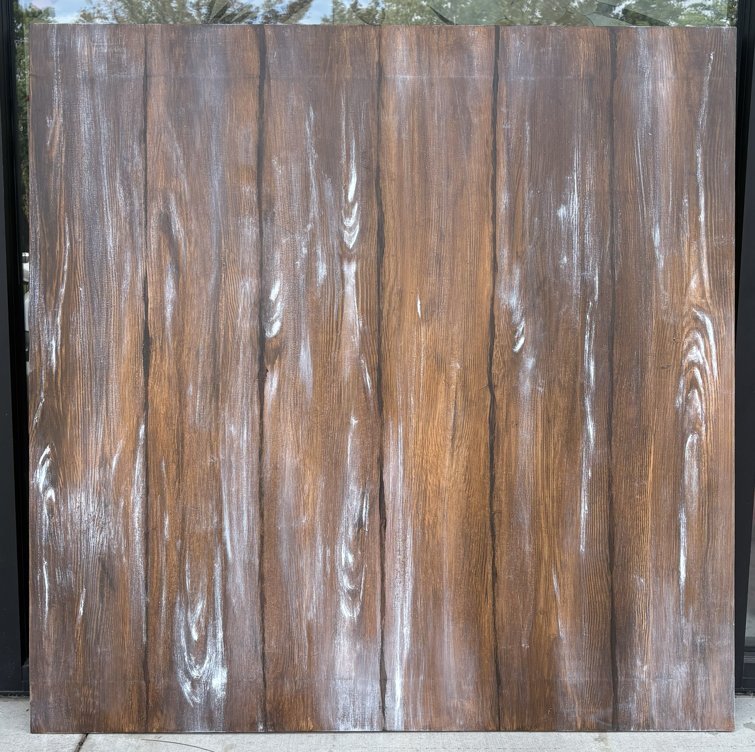 48" x 48" Wooden Ceiling Fabrication (Tinted Scenic Base on Muslin)