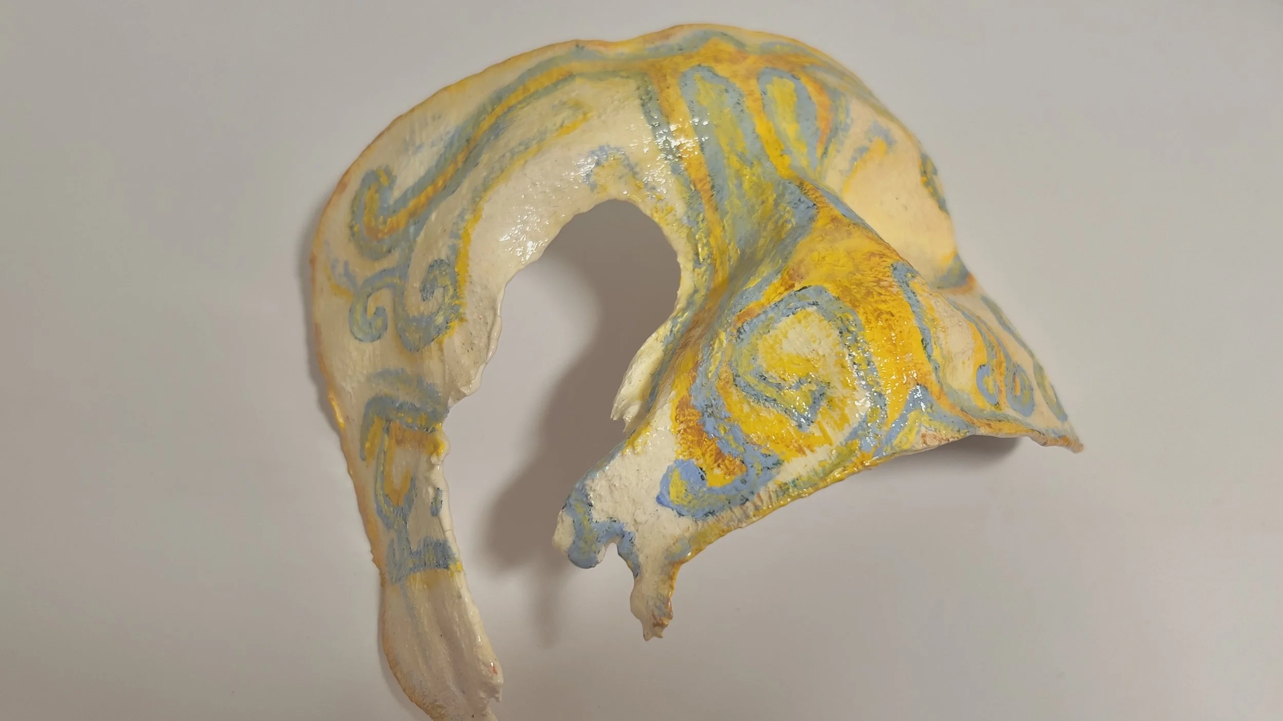 Venetian Fairytale Mask (Acrylic Paint on Worbla)