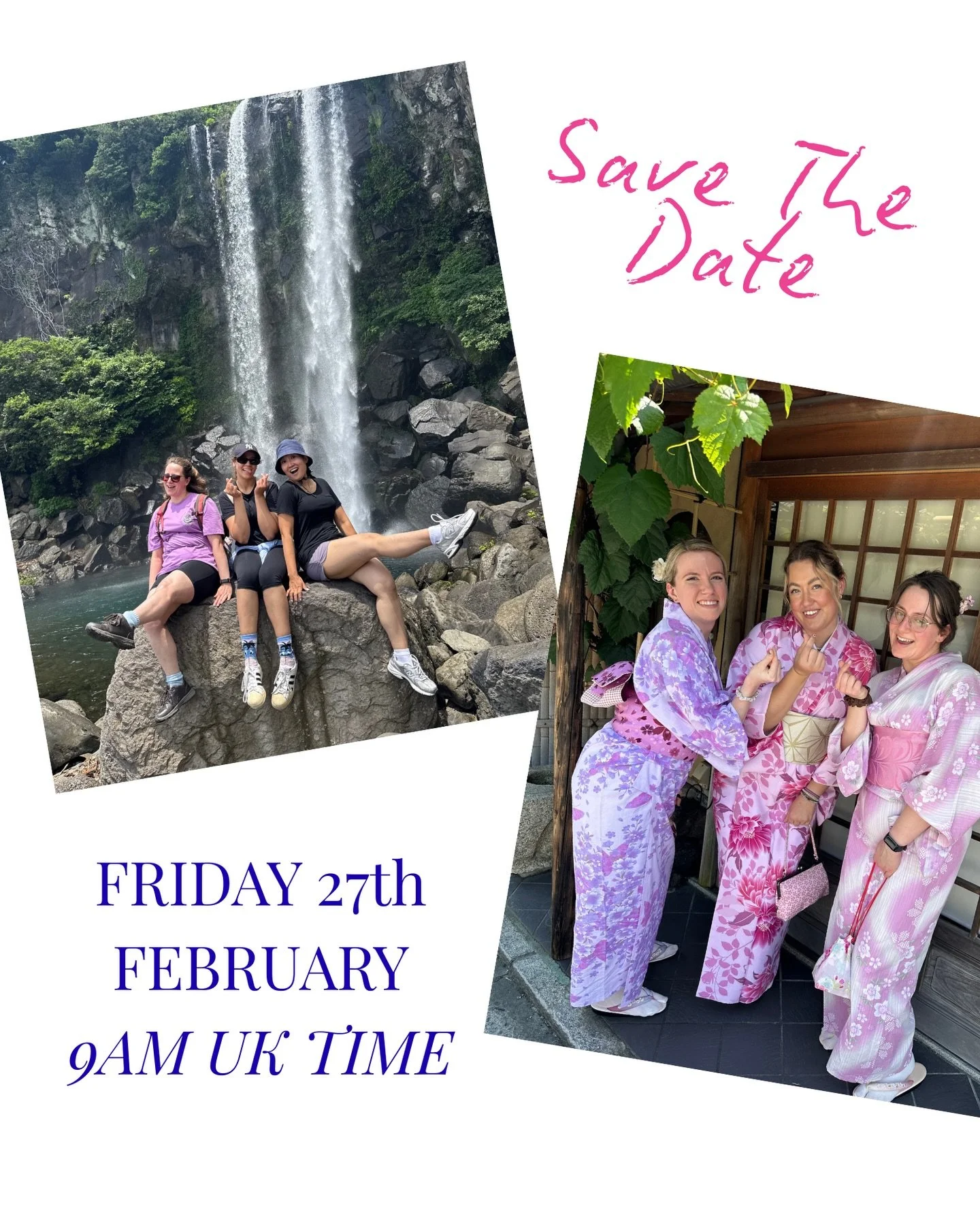 you asked for more Japan &amp; South Korea dates &amp; we made it happen 🫡 these will be the last &amp; final departure dates to Japan &amp; Korea for 2026 &amp; we won&rsquo;t be adding any more after this! They also align perfectly so that you can