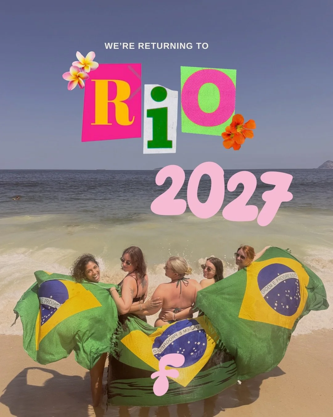 ARE YOU READY TO SAMBA?! 💃💃💃💃 we are returning back to RIO in 2027 for our iconic carnaval limited edition trip !!!! 

‼️limited only to 20 spaces !! &amp; will be releasing this only to our waitlist so comment RIO &amp; sign up to our waitlist s