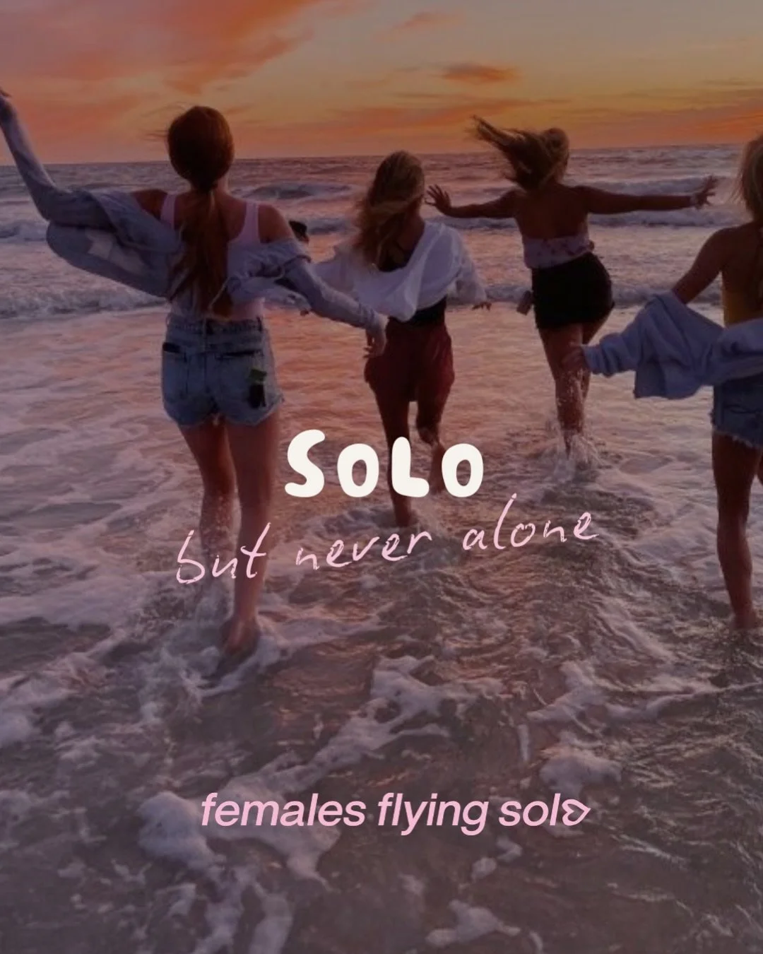 she&rsquo;s had a glow up 💫

females flying solo officially has a new look and we are OBSESSED 😍

same community just a whole lot more us ✨✨✨✨

we created this one with your help from the logo design to fonts, colours &amp; everything in between &a