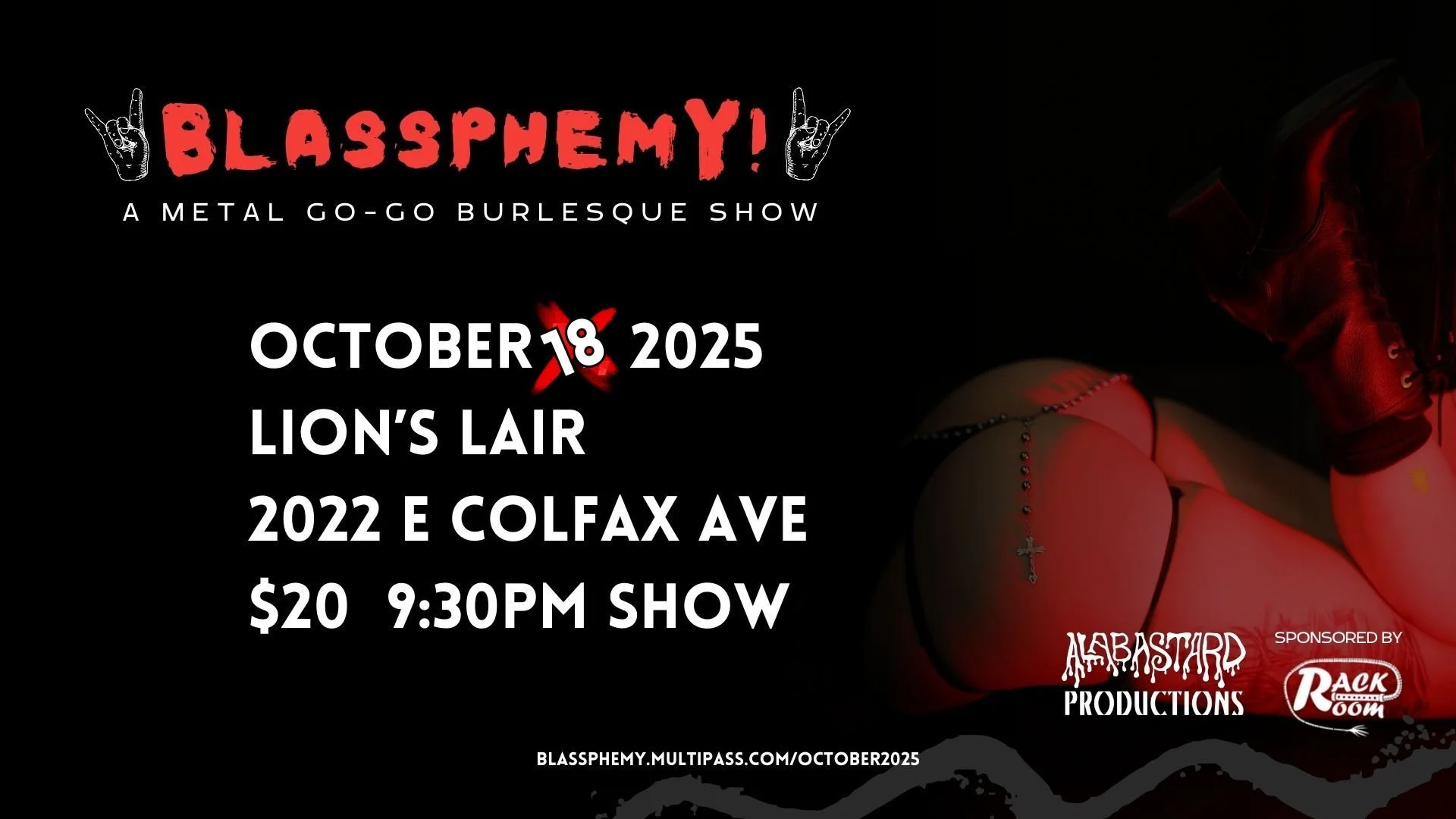 Blassphemy! A Metal GoGo-Burlesque Show