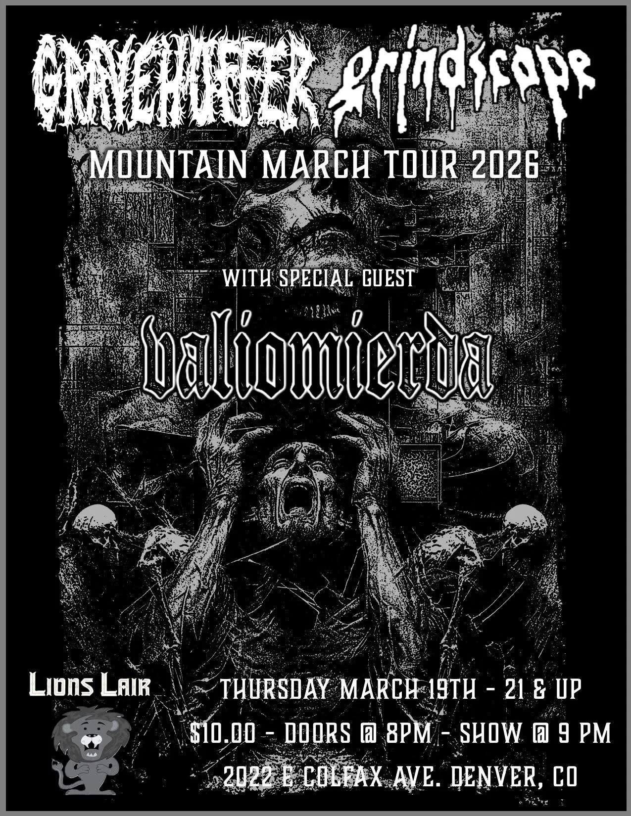 Gravehuffer / Grindscape / Valiomierda