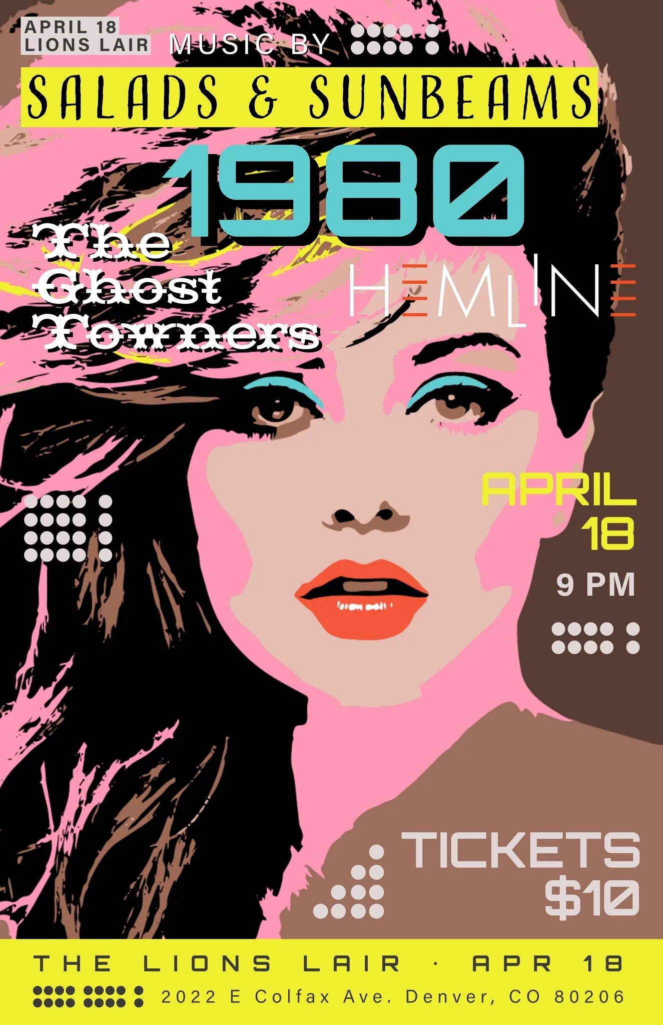 The Ghost-Towners / Hemline / 1980 / Salads & Sunbeams