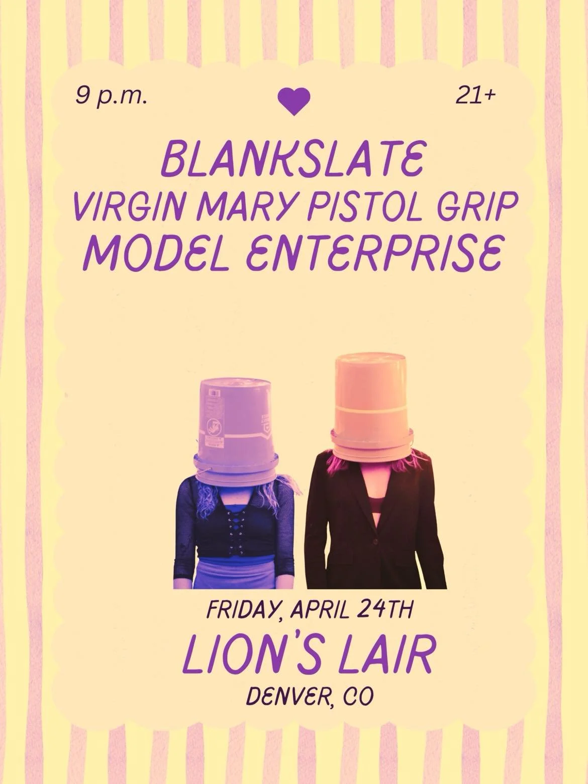 Blank Slate / Model Enterprise / Virgina Mary Pistol Grip 
