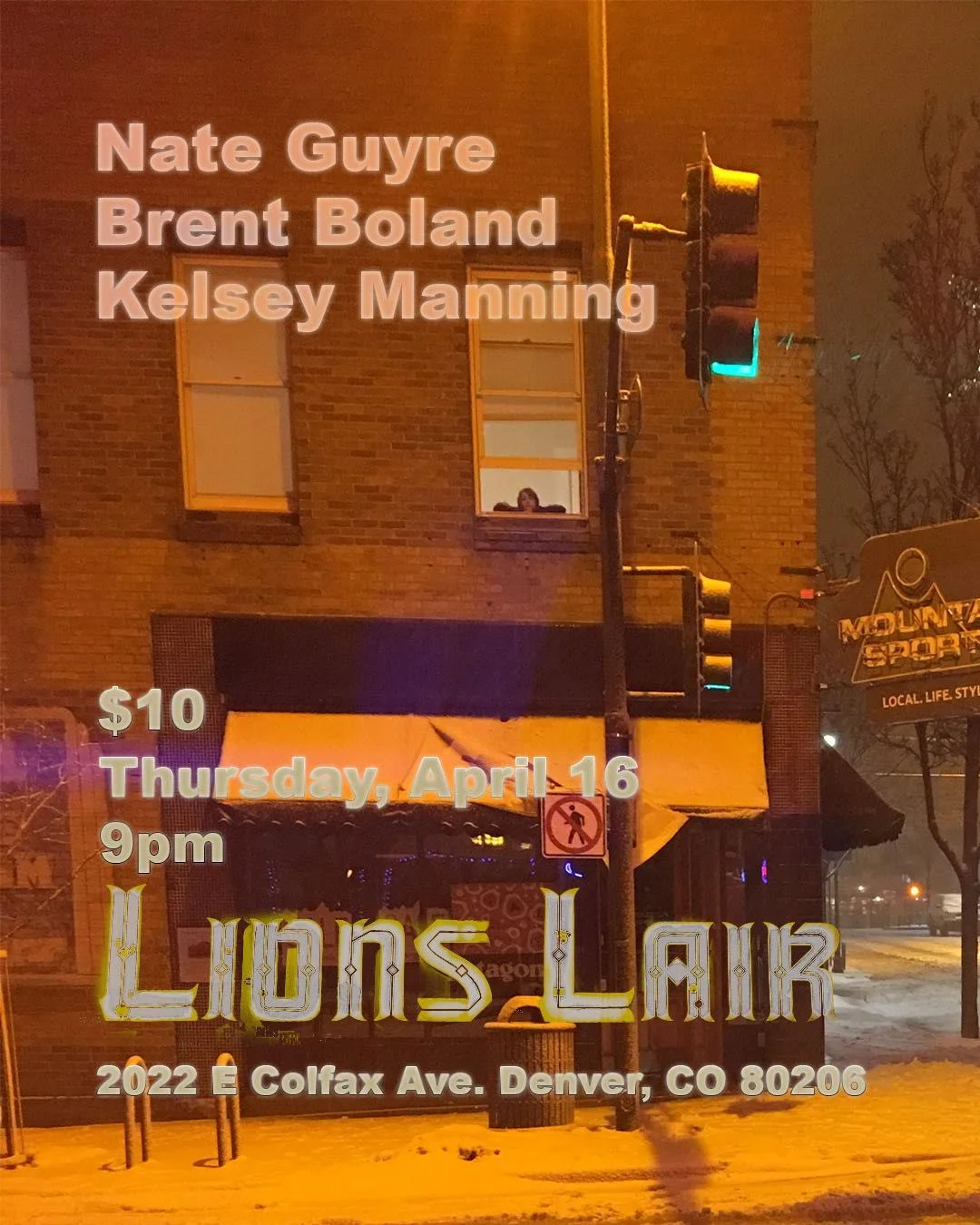 Nate Guyre / Kelsey Manning / Brent Boland
