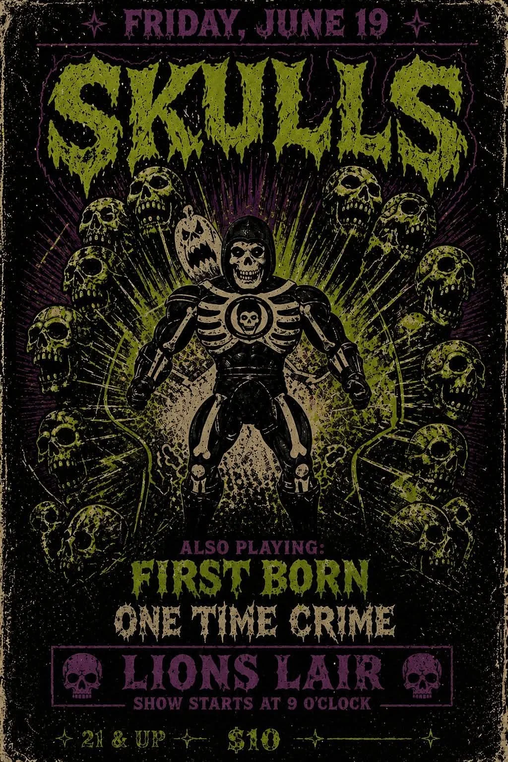 Skulls / First Born / One Time Crime 