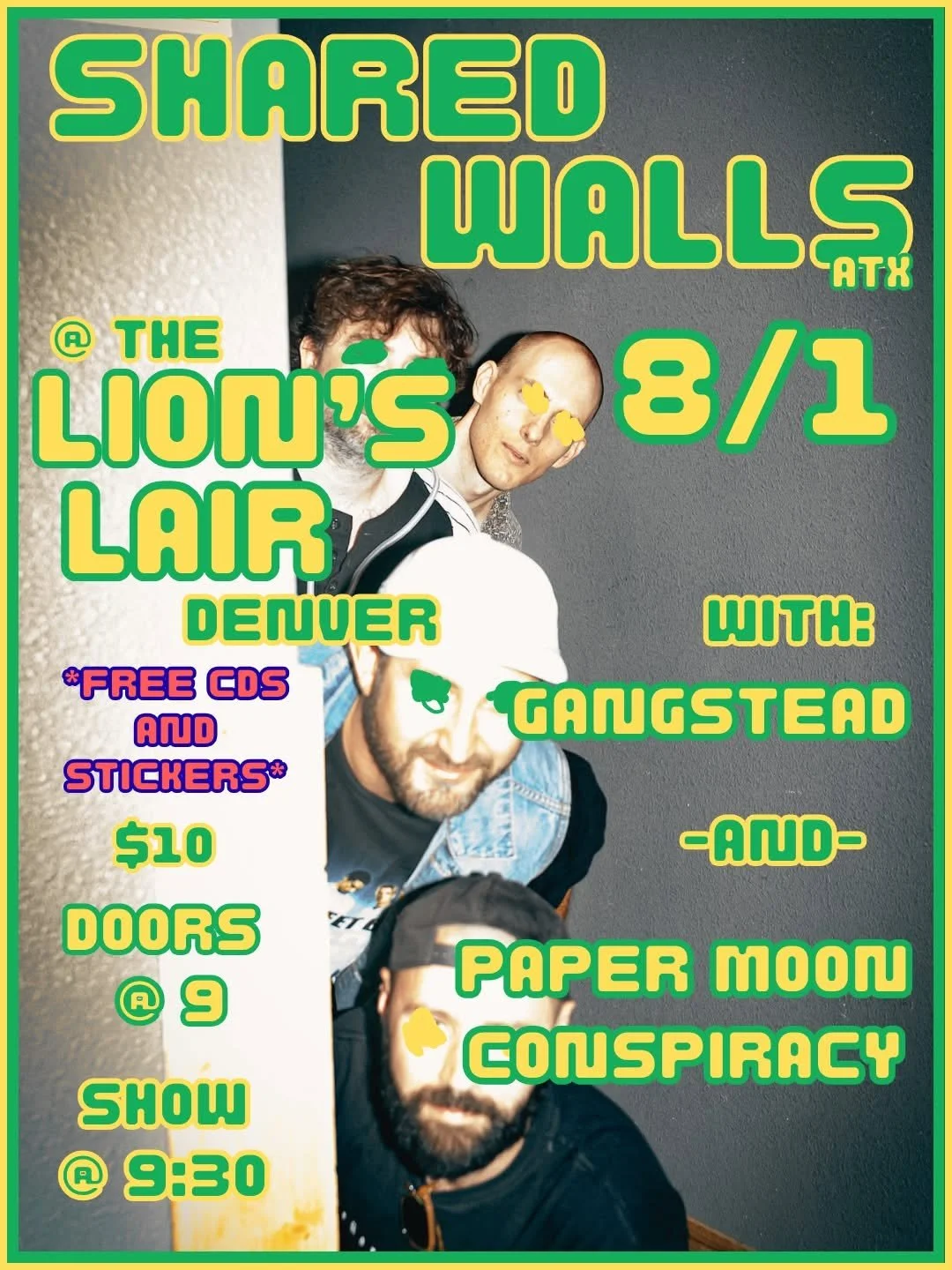 Shared Walls / GangStead / Paper Moon Conspiracy