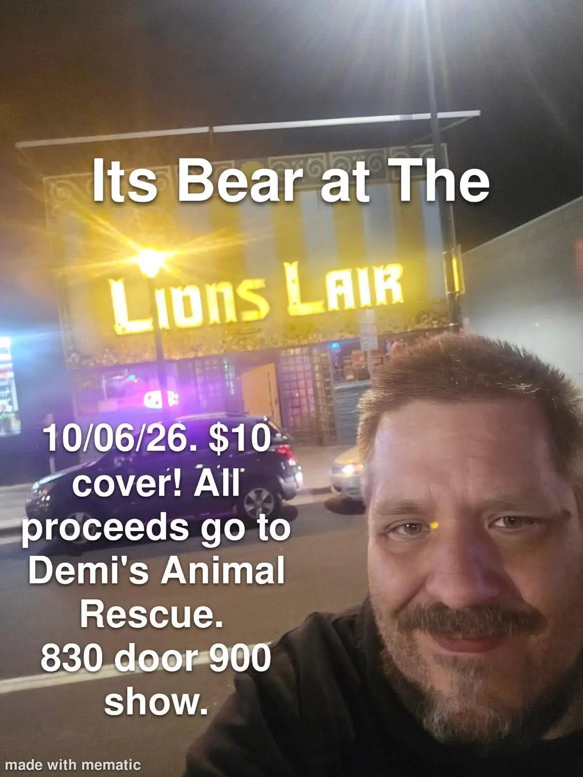 An Evening of Perversion with Bear Quattlebaum