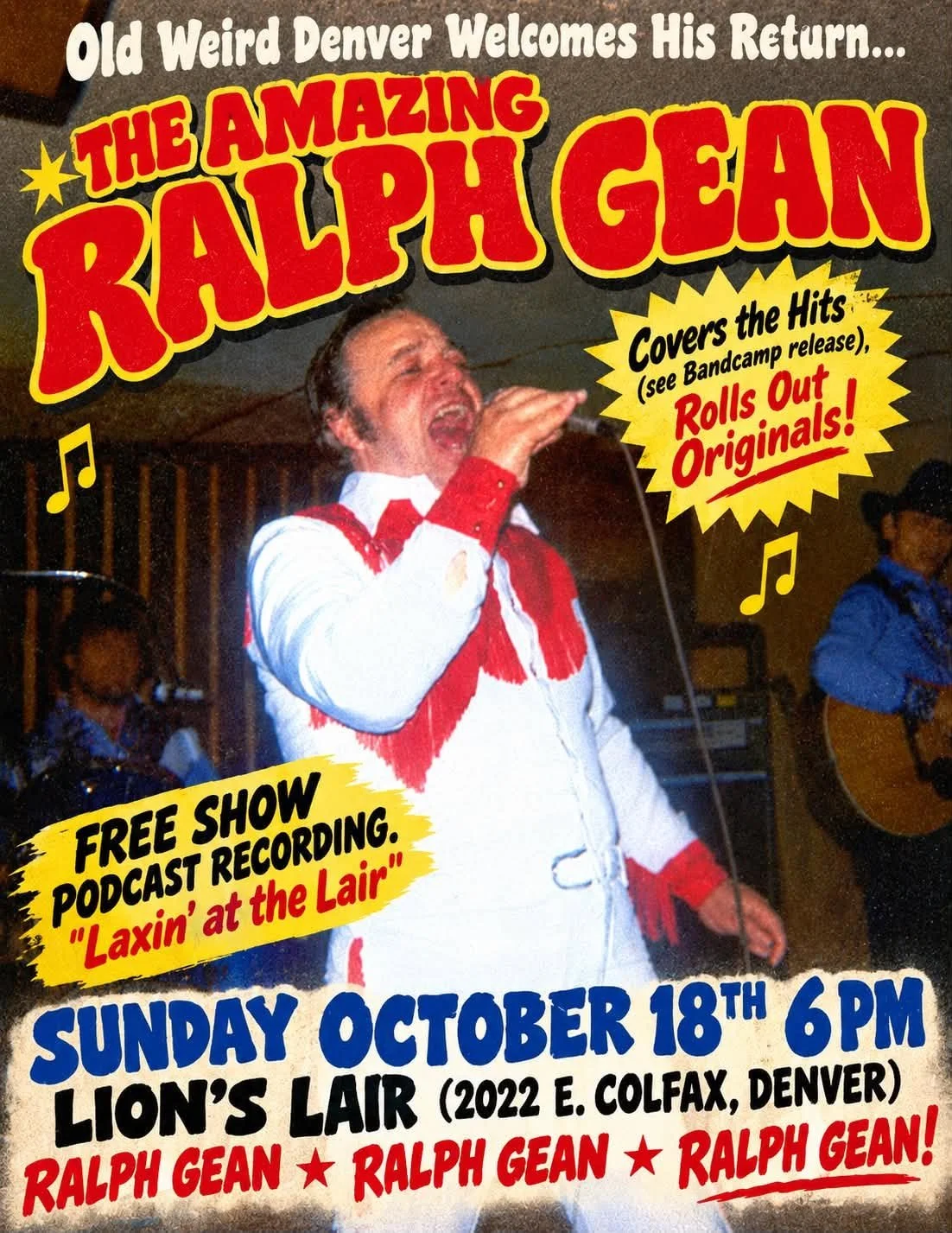 Laxin' at the Lair: With Guest Ralph Gean  