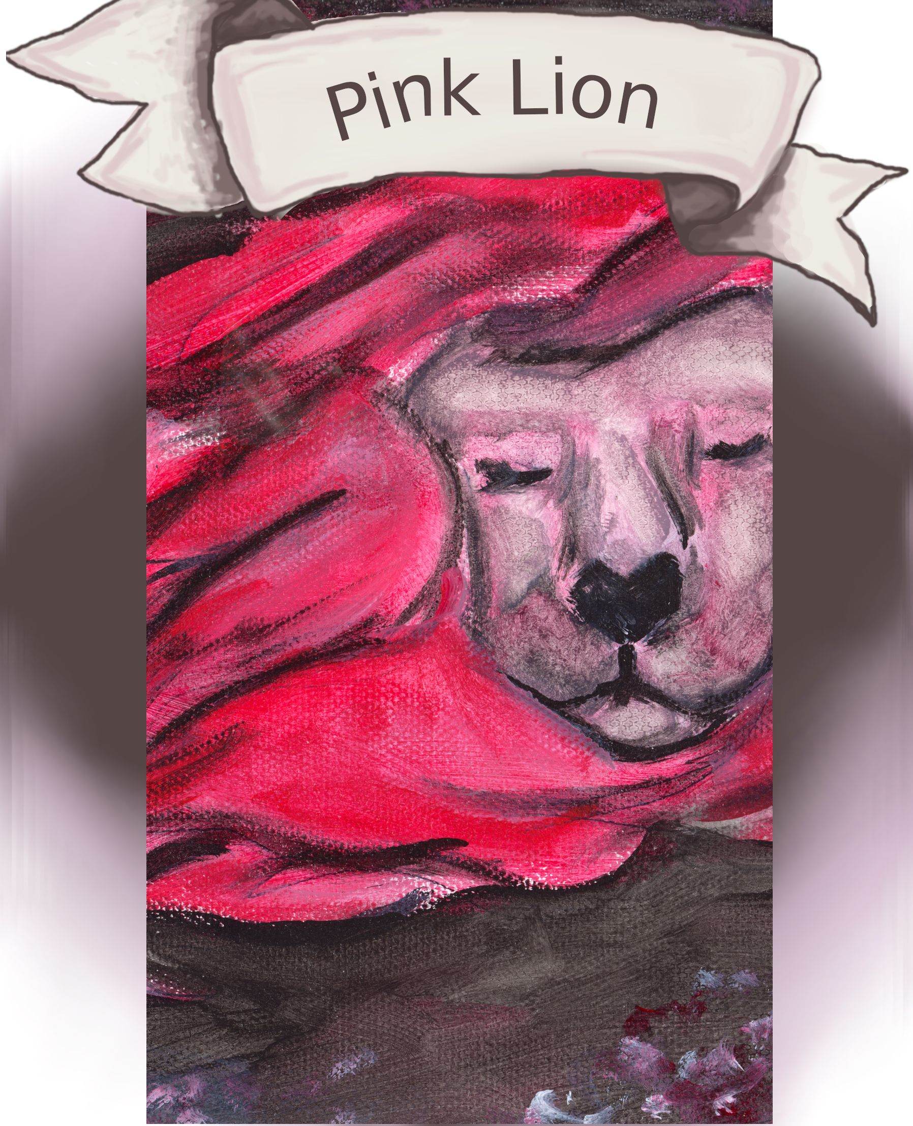 Pink Lion
