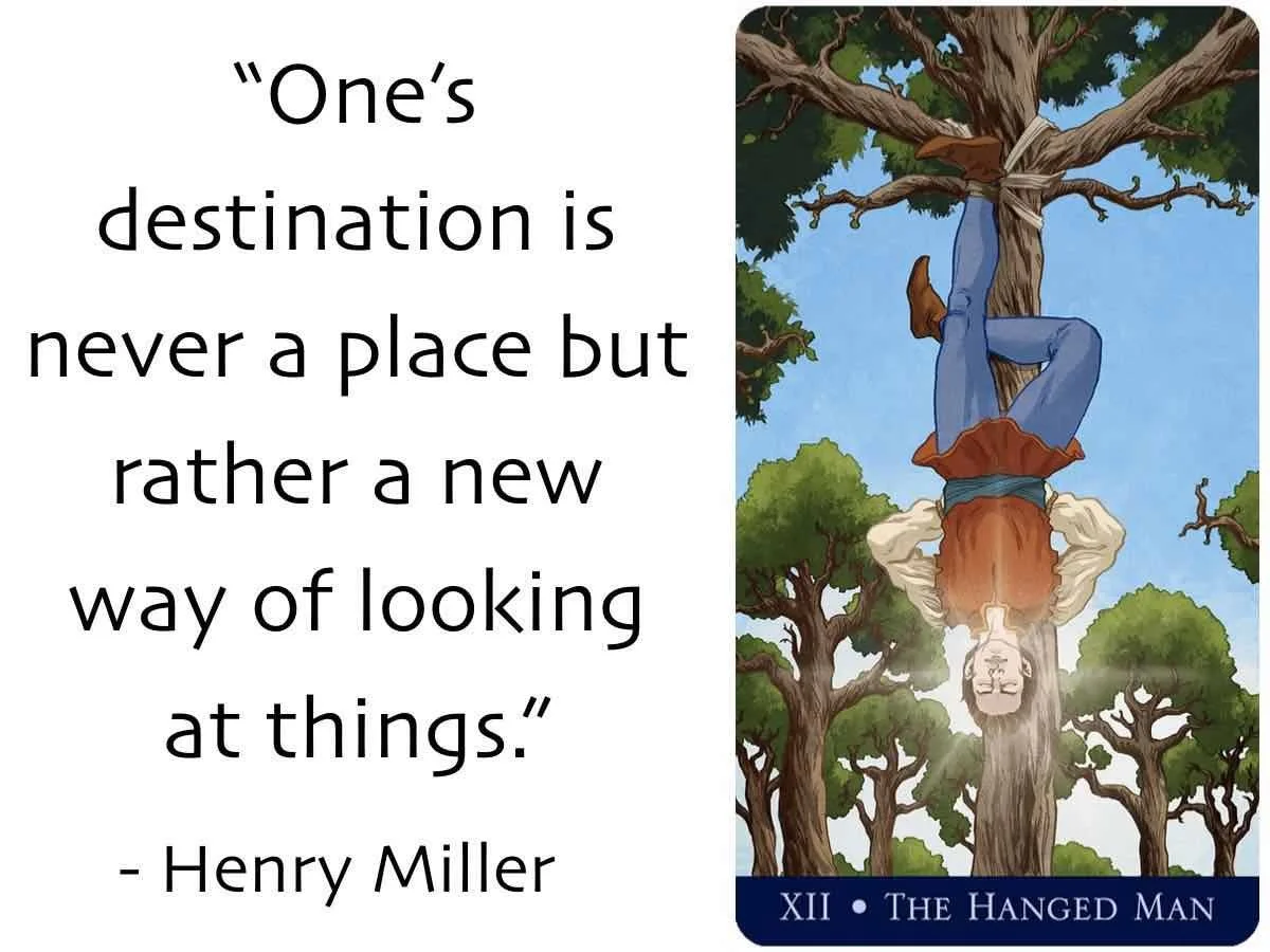 the hanged man tarot card meaning