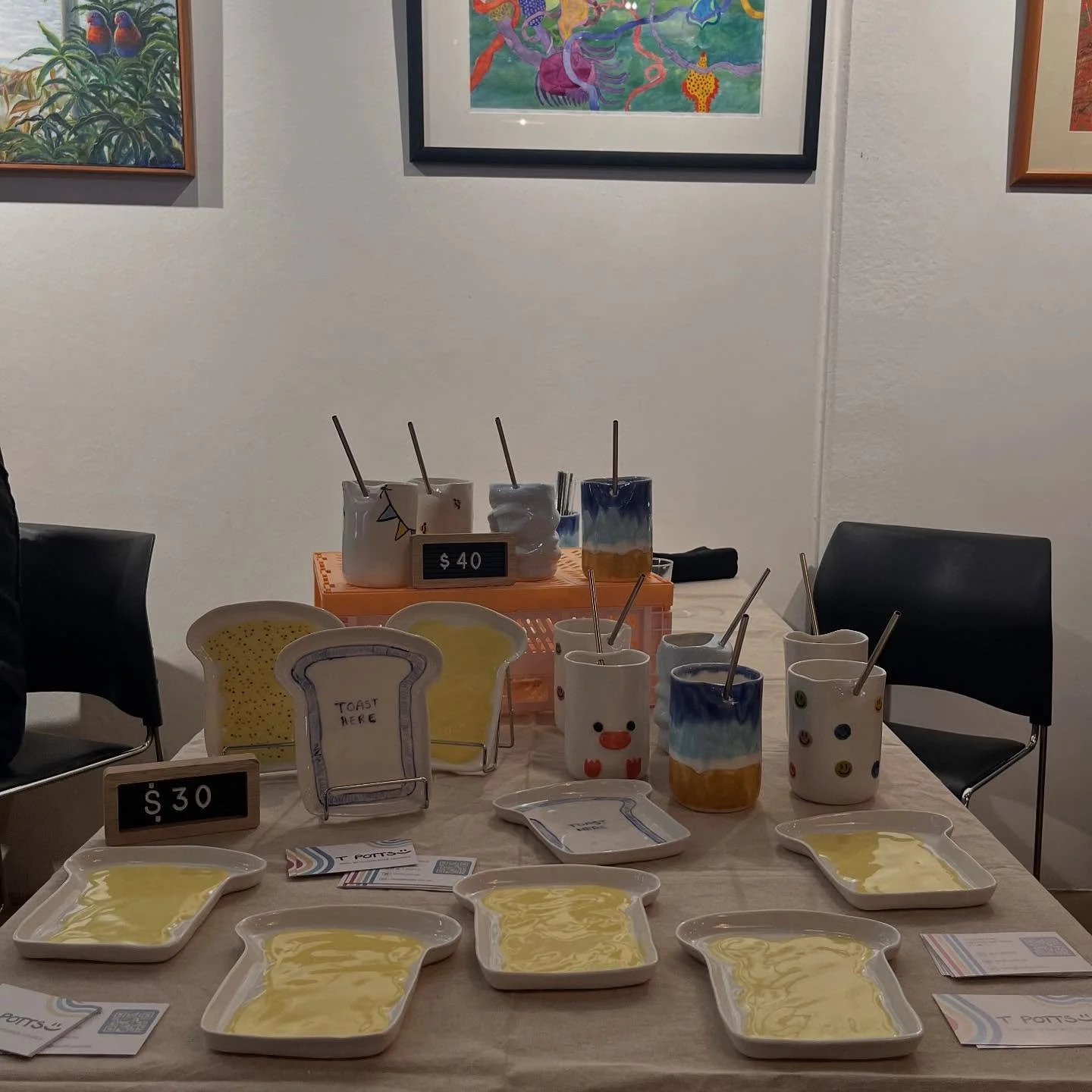 Very late thank you from The Roastery&rsquo;s Makers Market! ☕️ I nervously stocked lots of new designs and you all snapped them right up! 🥹🫶🏼🫖