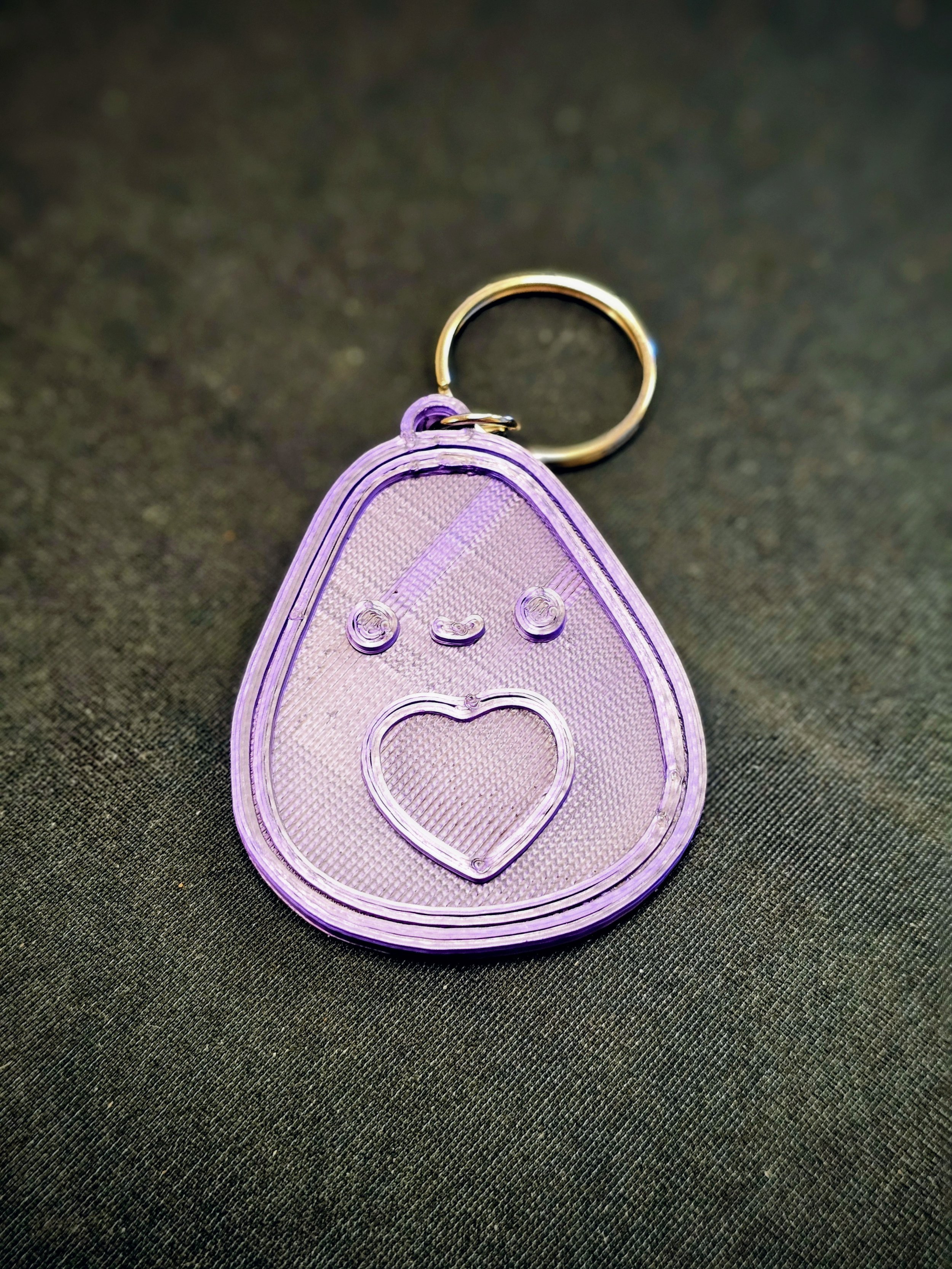 Avacado Keychain