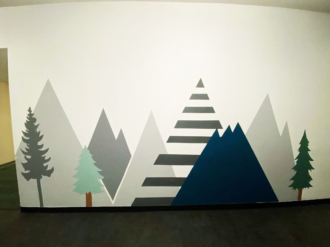 Trees and Mountains Handpainted by Jarrad Mendoza for Downey Church.jpeg