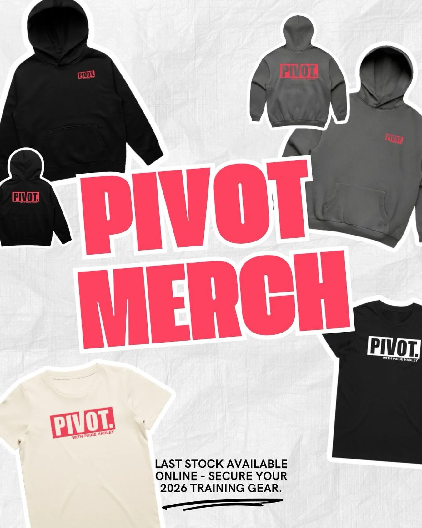 As the year begins to ramp up and we get back into the swing of training, school etc&hellip; here is a little reminder to get your training gear sorted for this netty season! Exciting things coming this year so now is your last chance to get your han