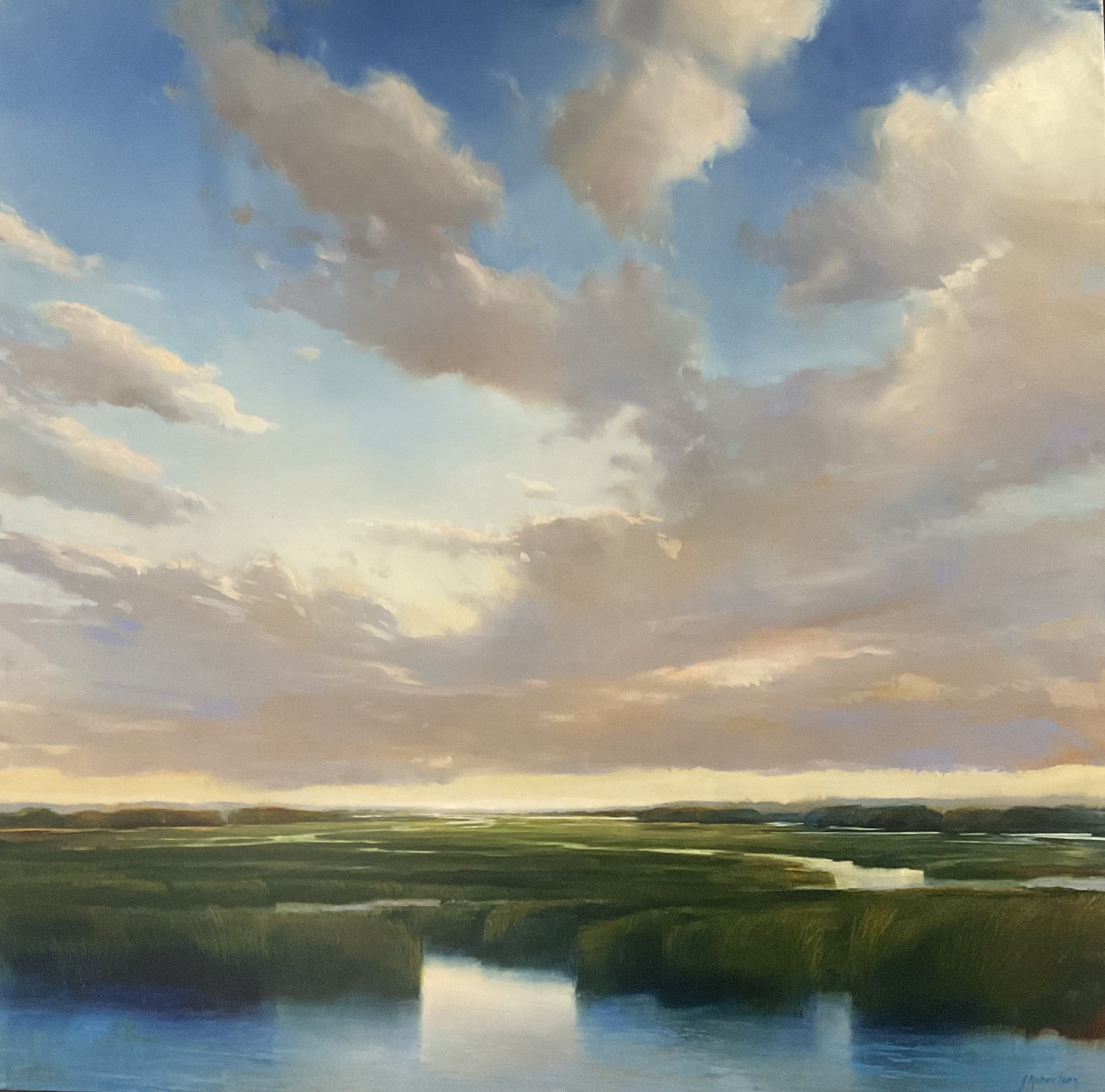 Robertson_Evening Drift_30x30_$2500_Oil on aluminum.jpg