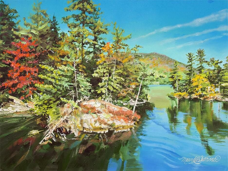 paradise bay, 9x12.jpeg