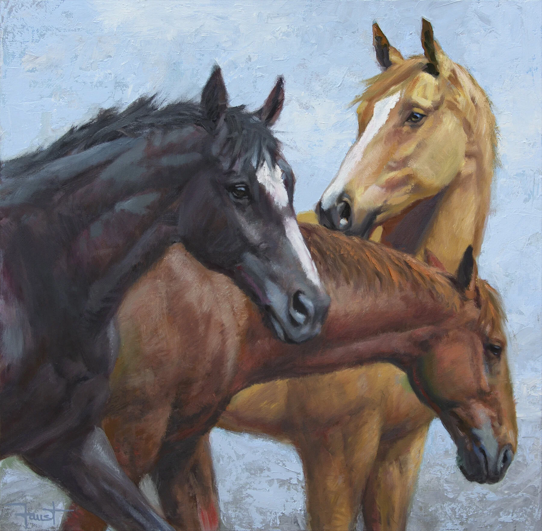 Faust, „Three Amigos“, 24x24